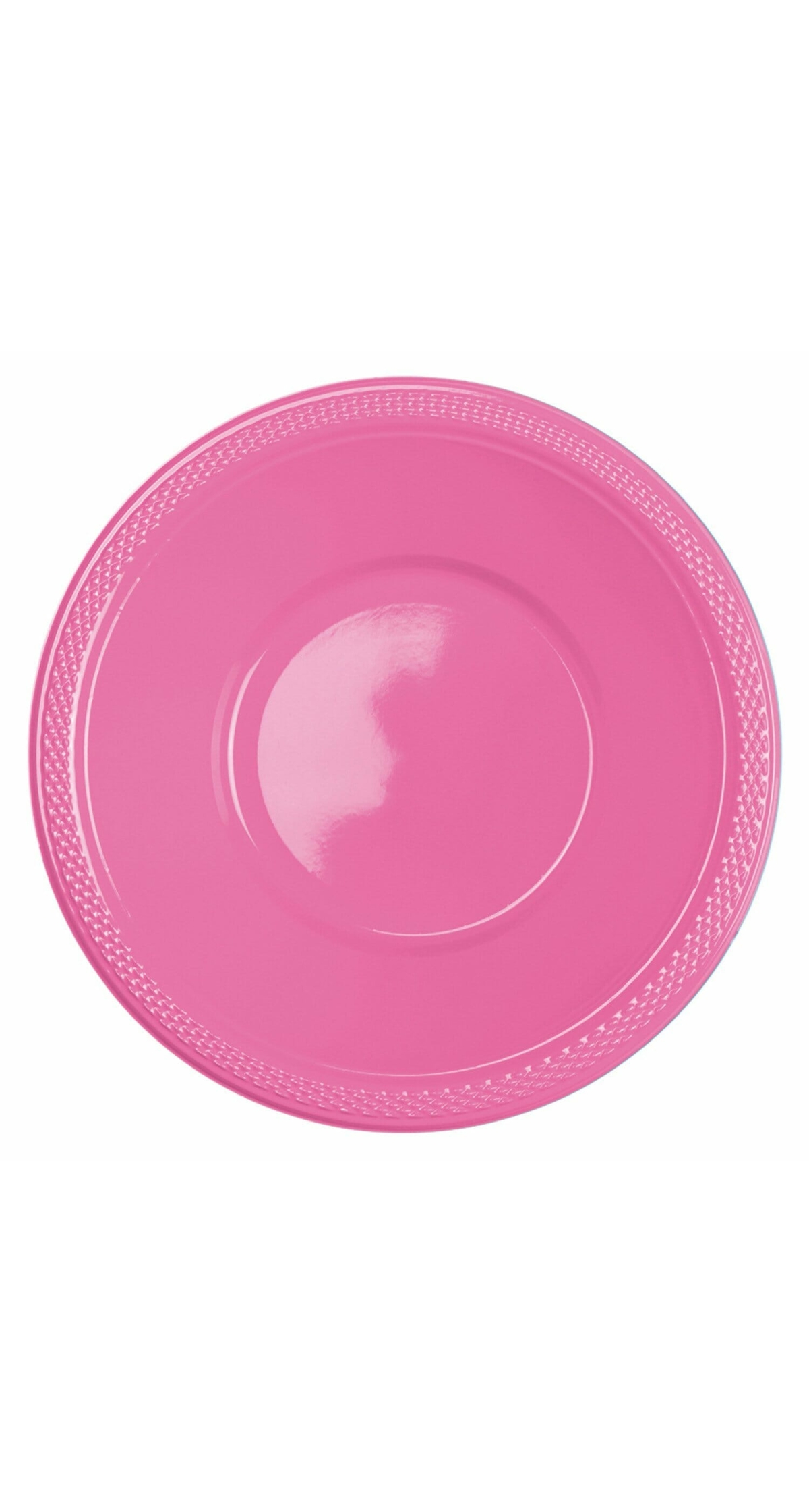 Bright Pink Plastic Bowls 355ml - 10pk