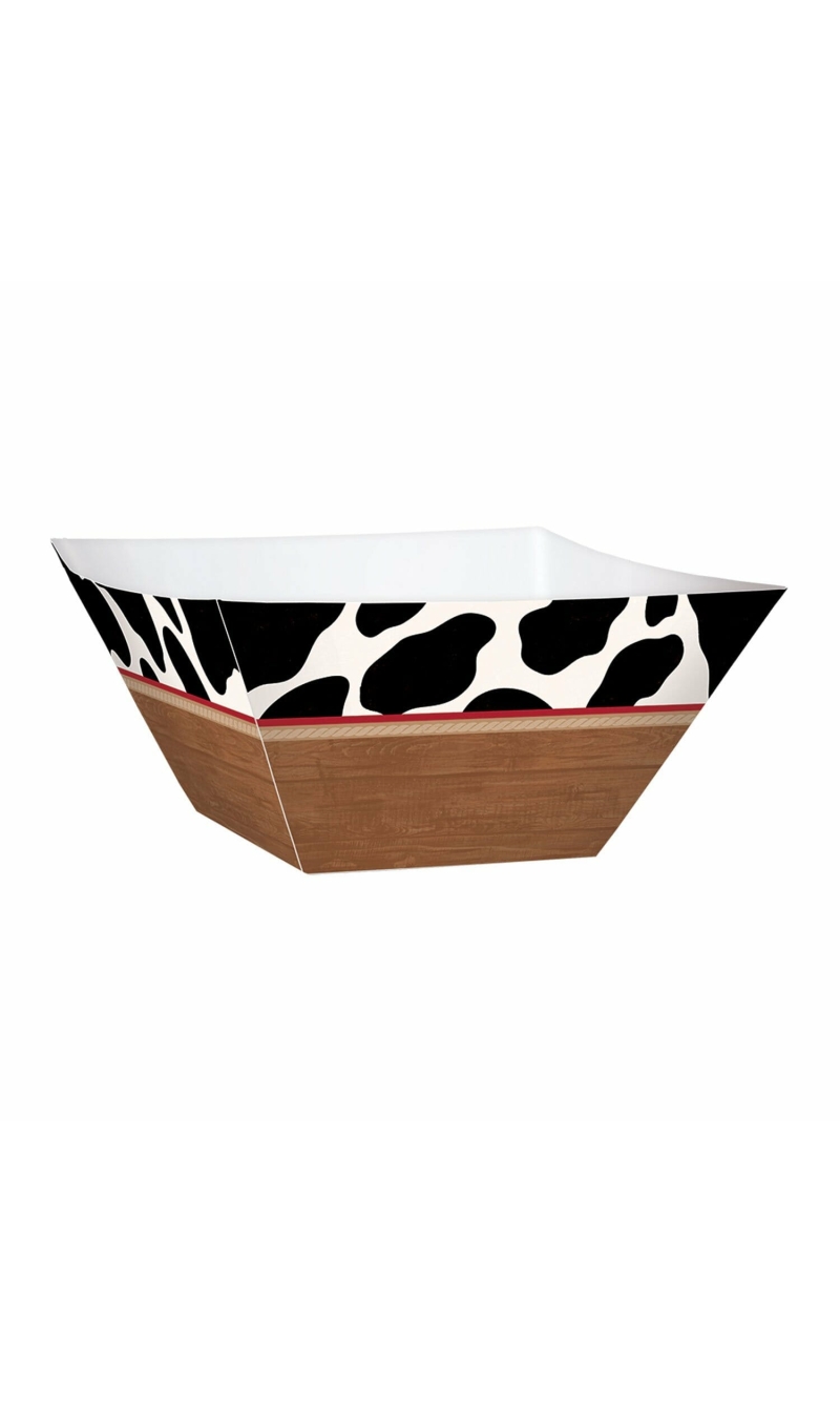 Wester Party Paper Bowls 24cm x 24cm - 3pk
