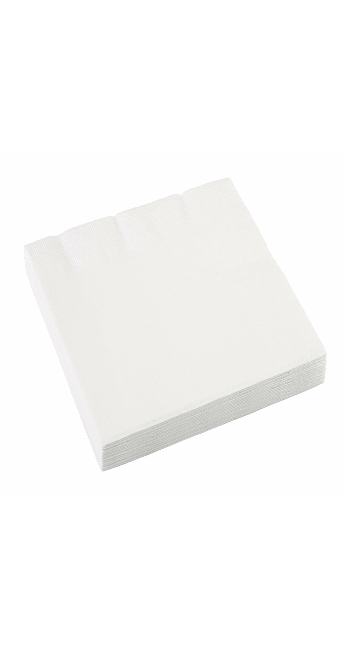 White - 20 x Lunch Napkins