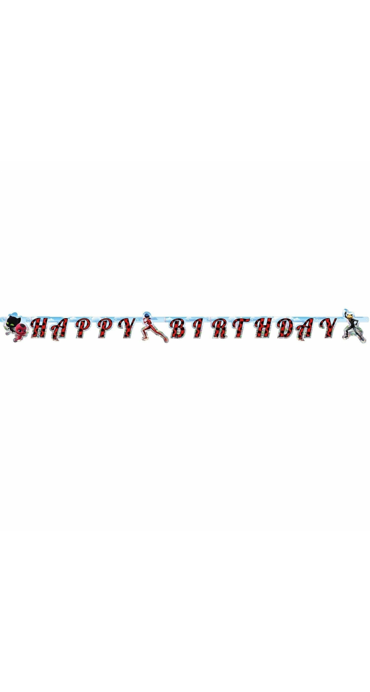 Miraculous Letter Banner - 1.80m