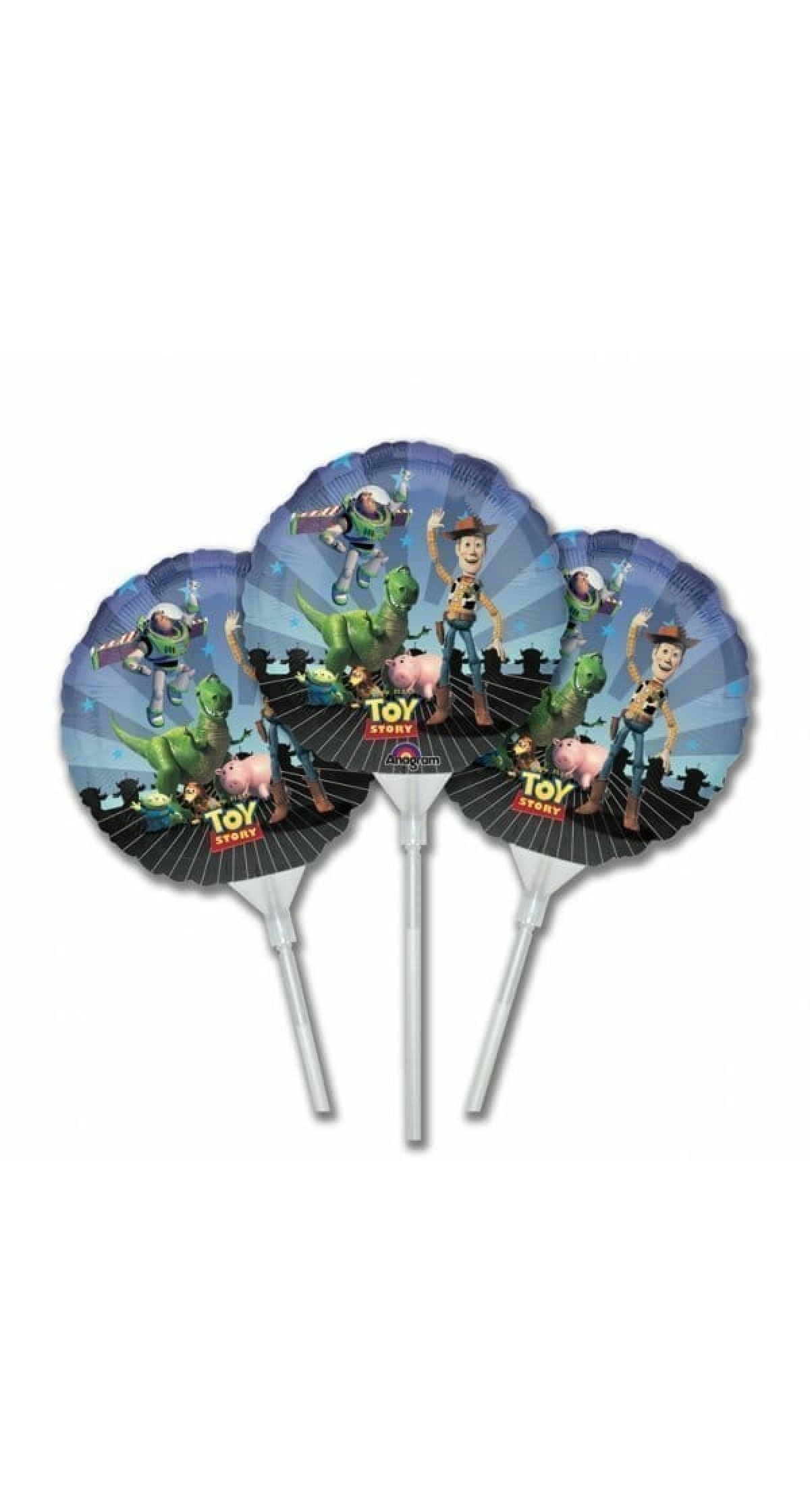 Toy Story Balloons Foil 9" - 3pk