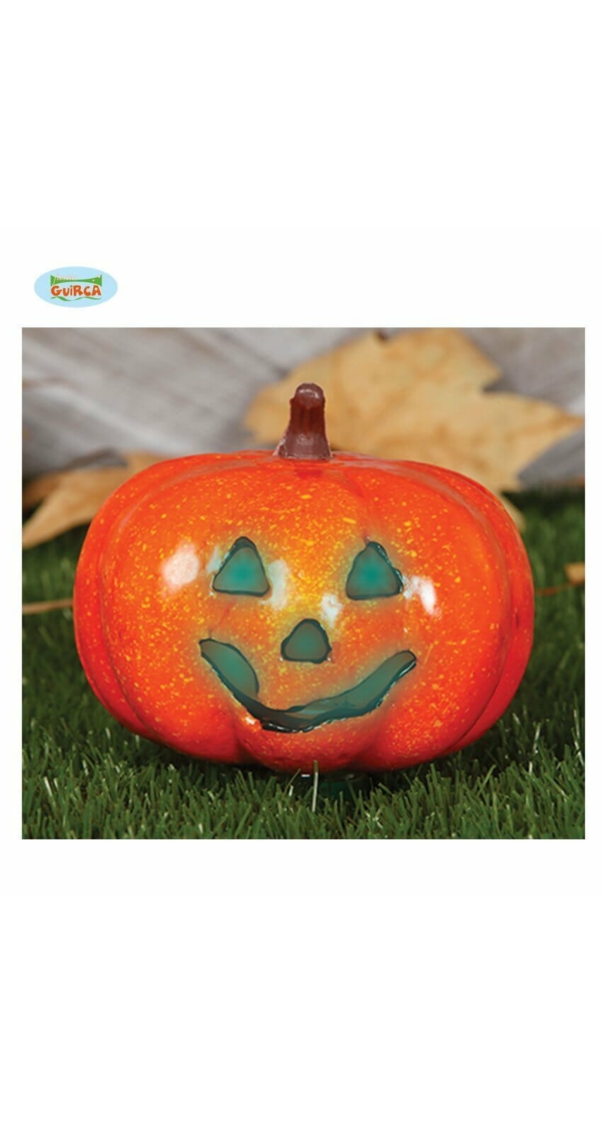 Pumpkin With Light (19873) - 16cm