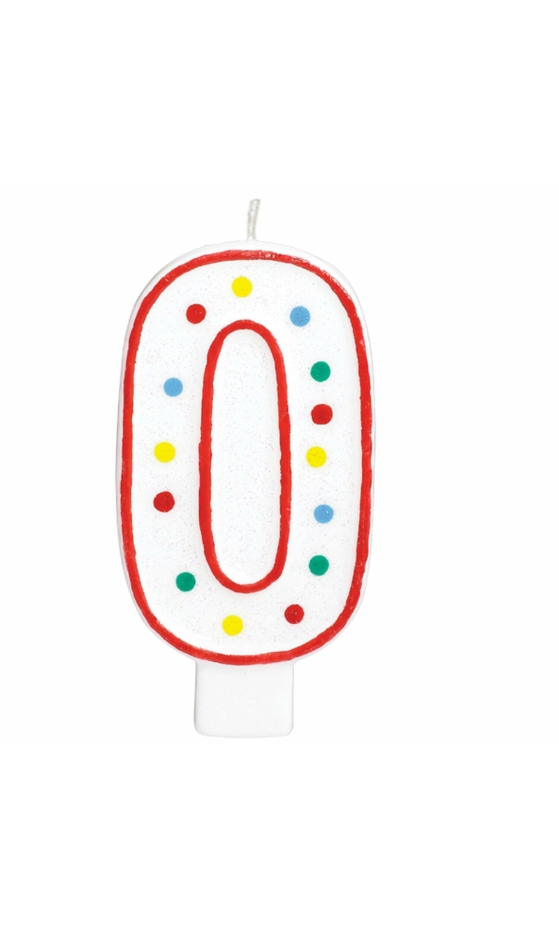 Candle Number 0 Giant Size - 13.3cm