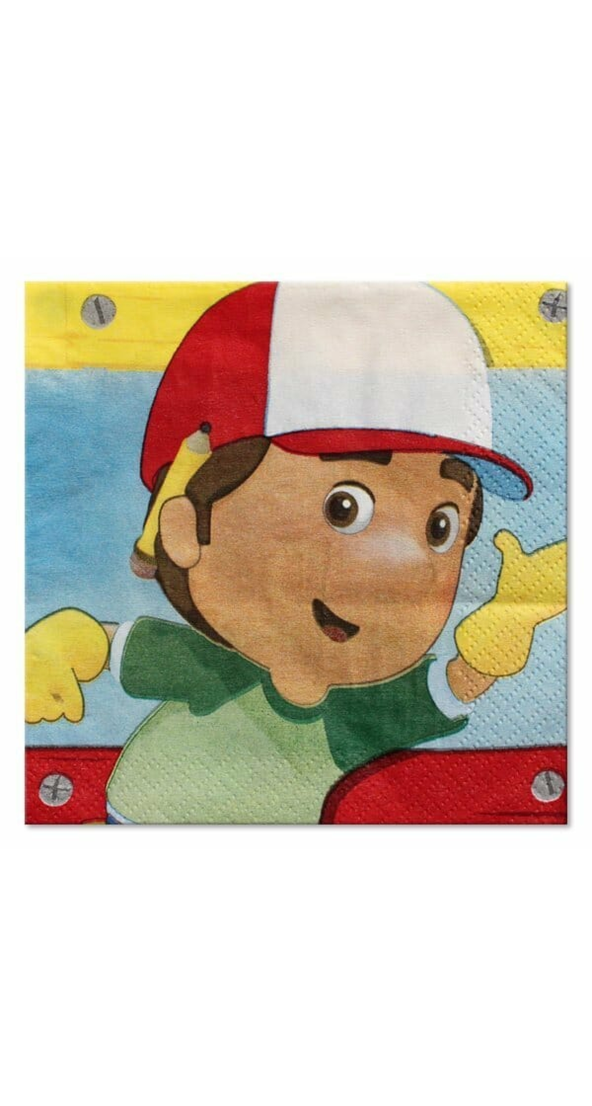Handy Manny Napkins 24.8cm x 24.8cm - 16pk
