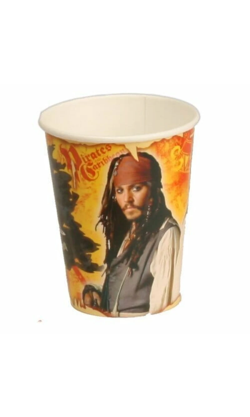 Pirates of the Caribbean Paper Cups - 8pk