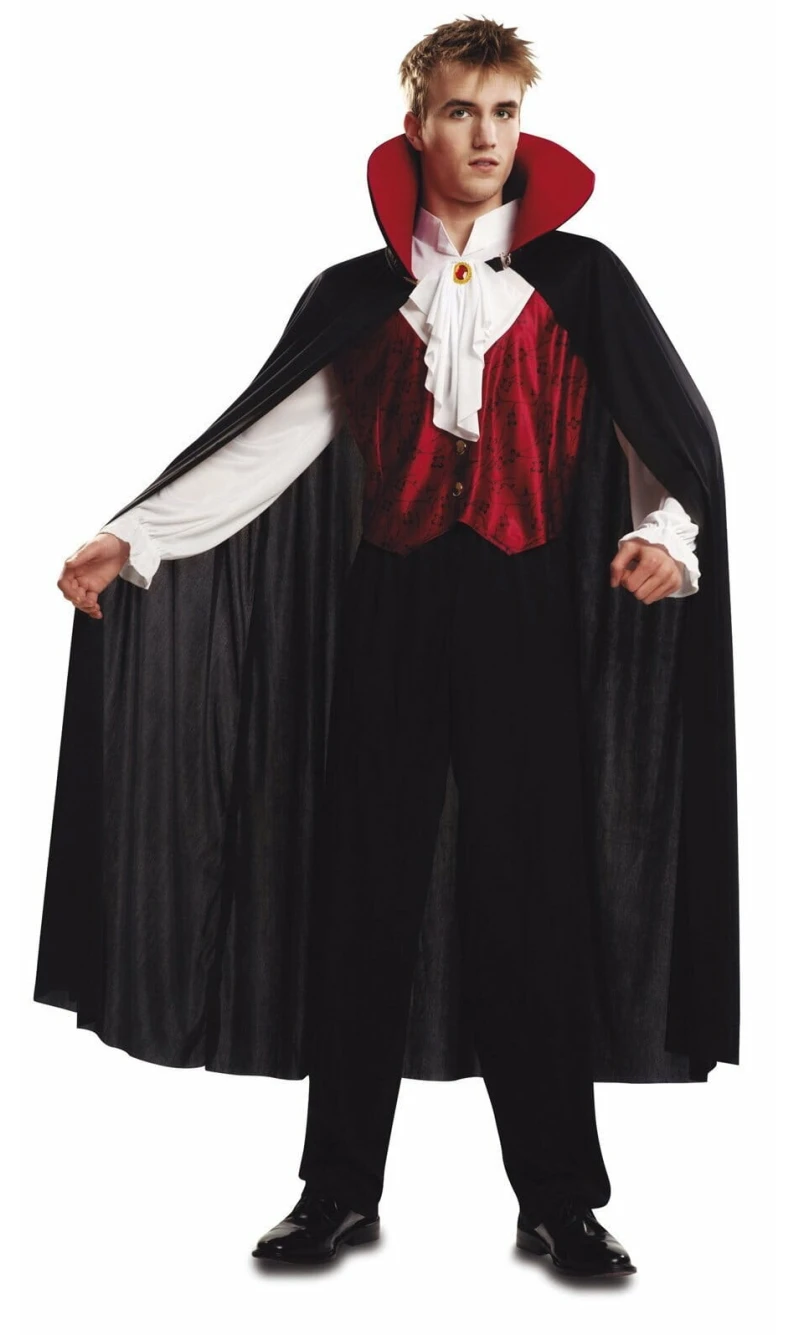 Gothic Vampire Man Costume - Adult Size XL