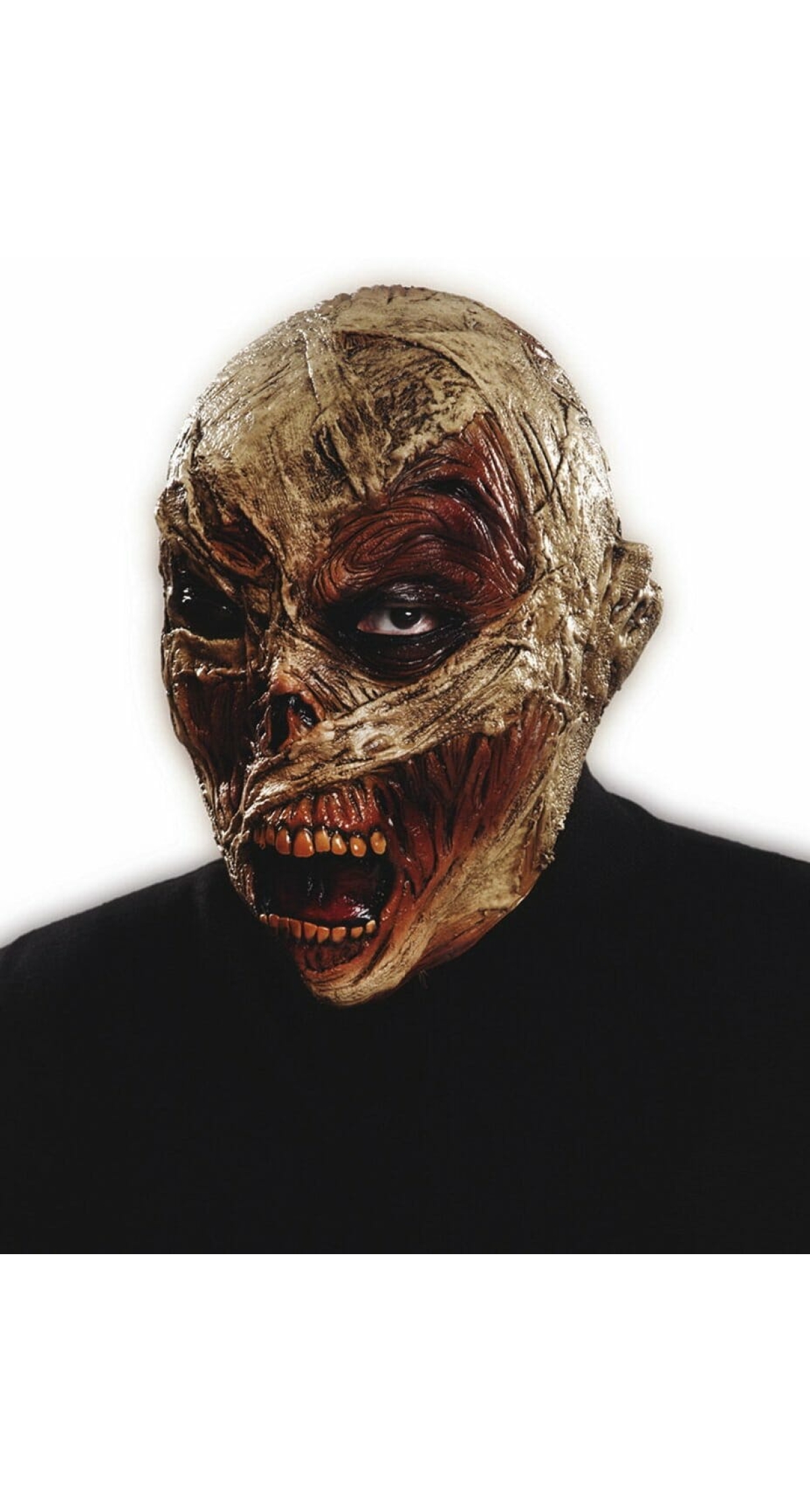 Bloody Mummy (Full Head) Latex Mask- Adult One Size