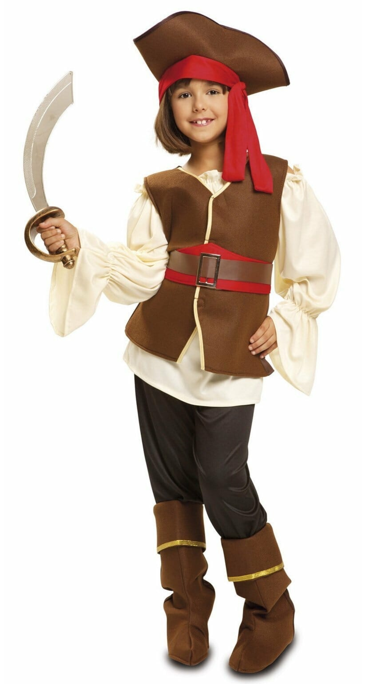 Buccaneer Pirate Girl Costume - Age 3 to 4 Years