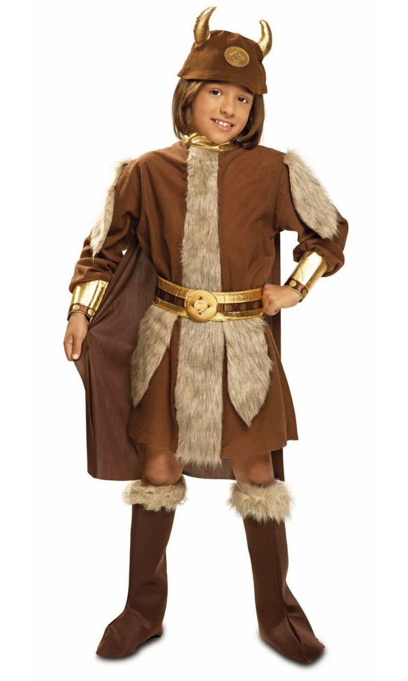 Viking Boy Costume - Age 10 to 12 Years