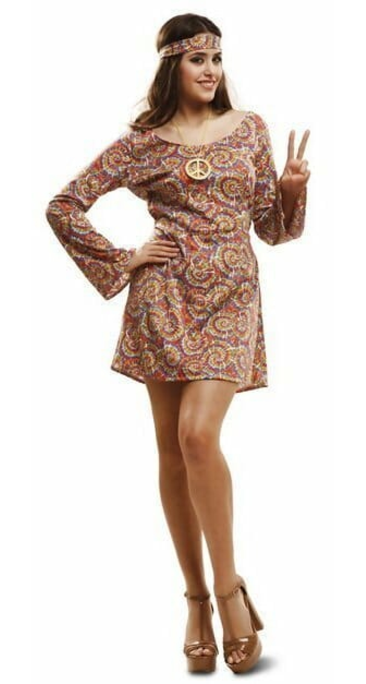 Psychedelic Hippie Lady - Adult Size M/L