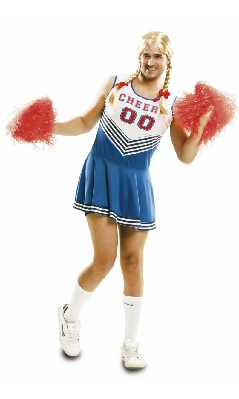 Cheerleader Funny Man - Adult Size Medium / Large
