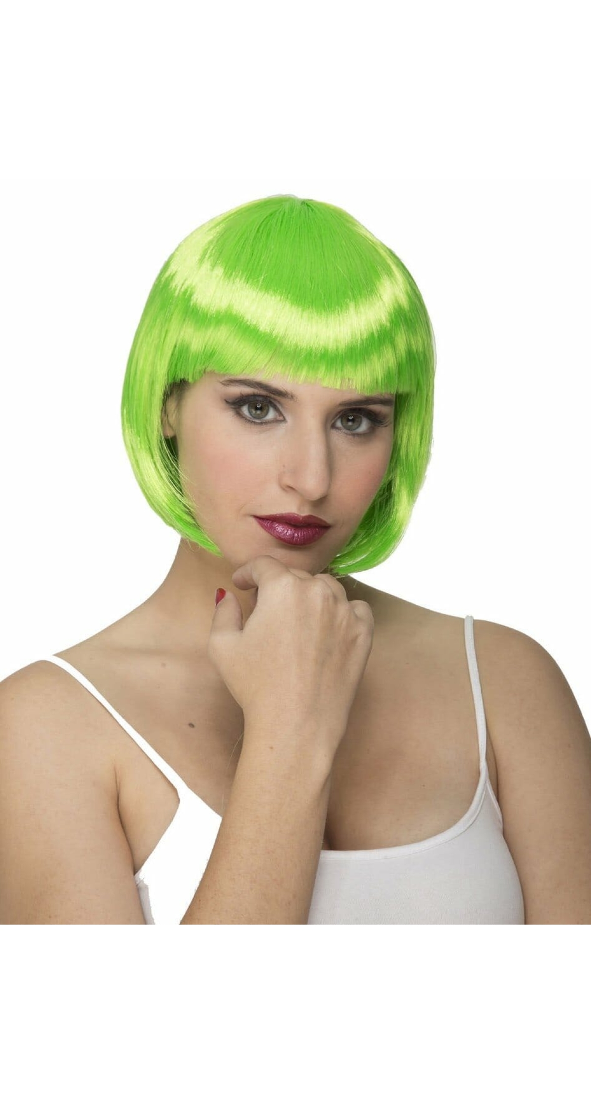 Green Short Wig - Adult One Size