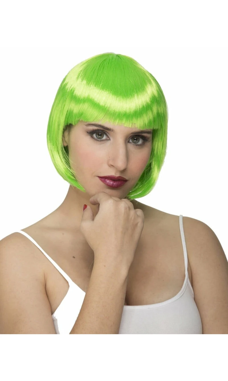 Green Short Wig - Adult One Size