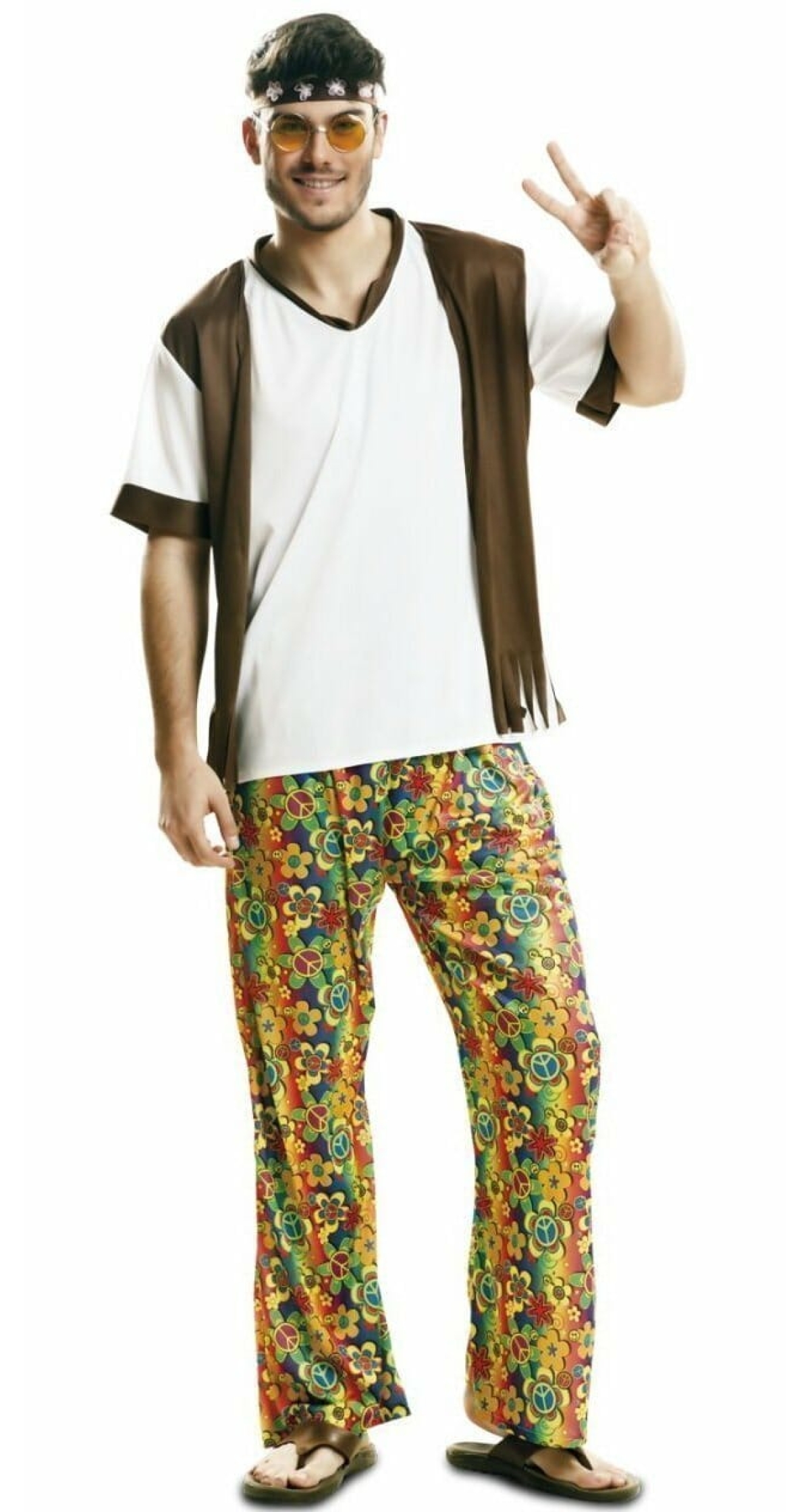 Happy Hippie Boy - Adult Size Small