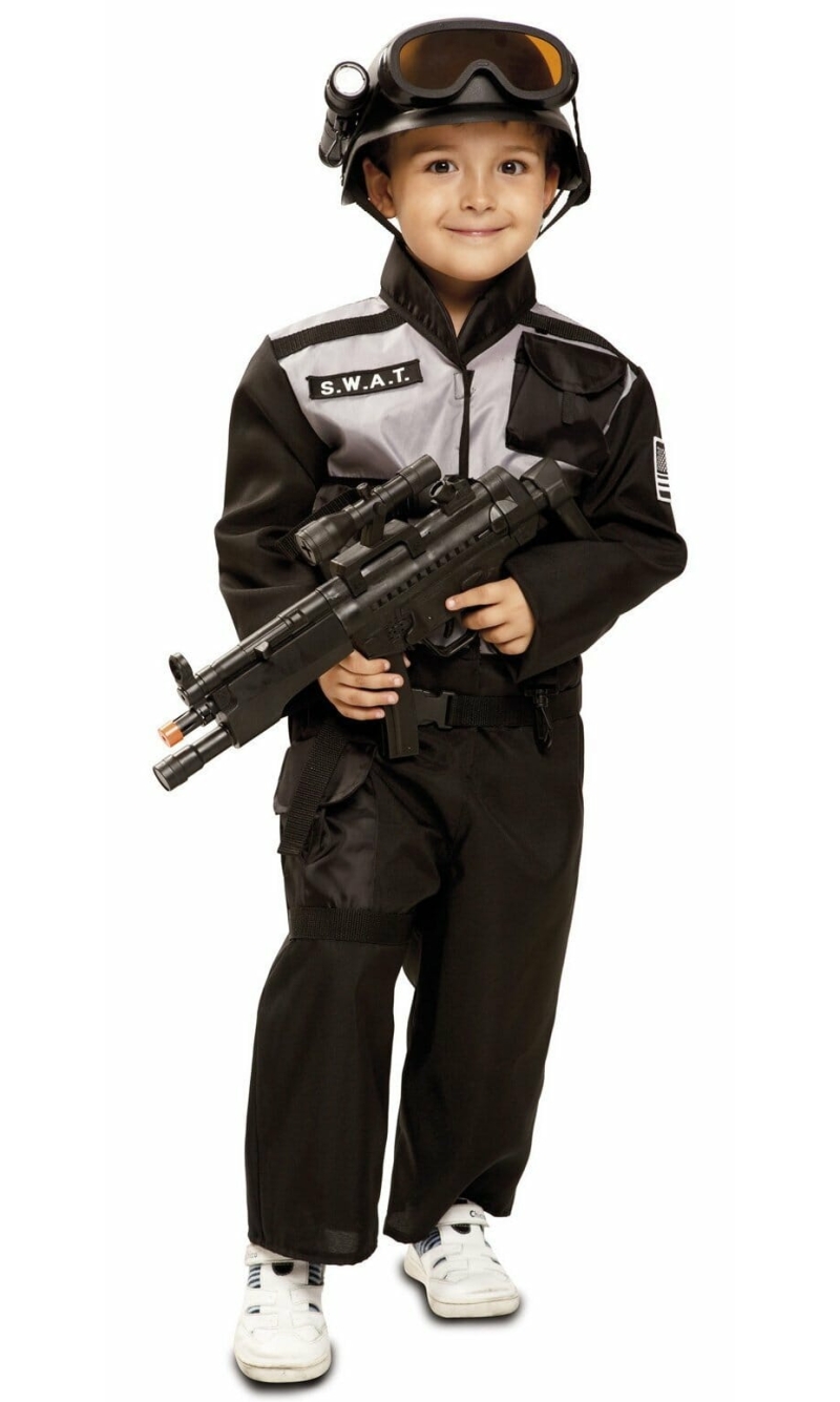 SWAT Costume Child - Age 5 to 6 Years