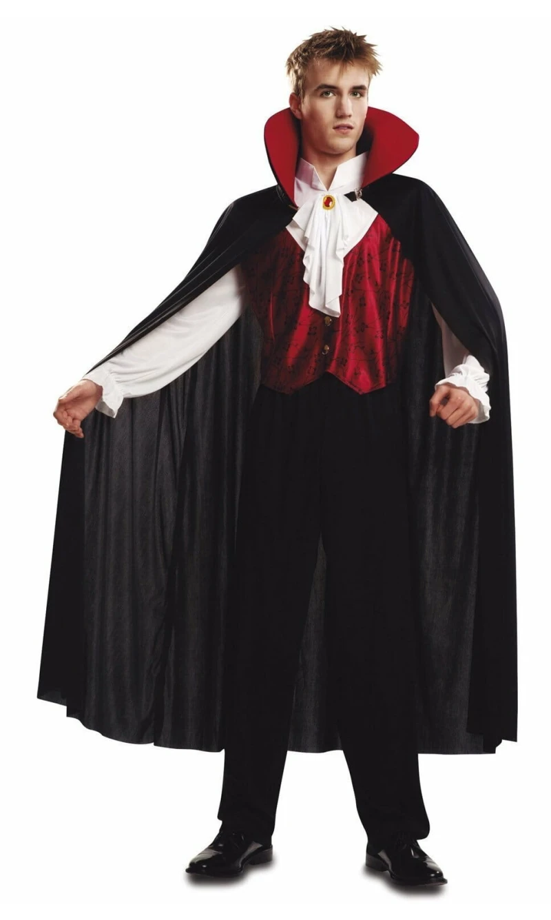 Gothic Vampire Man Costume - Adult Size Small