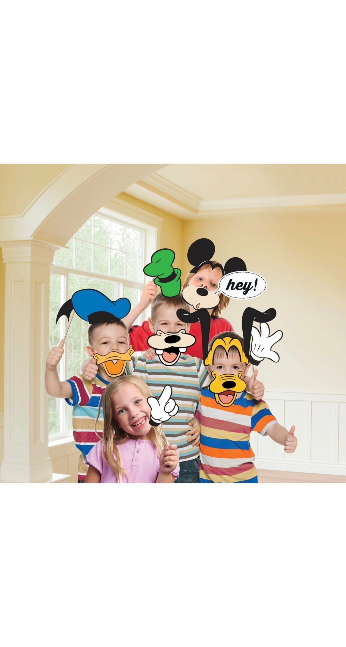 Mickey Mouse Photo Booth Kit - 12pk