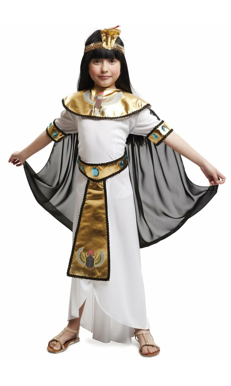 Egyptian Girl Gold Costume - Age 10 to 12 Years