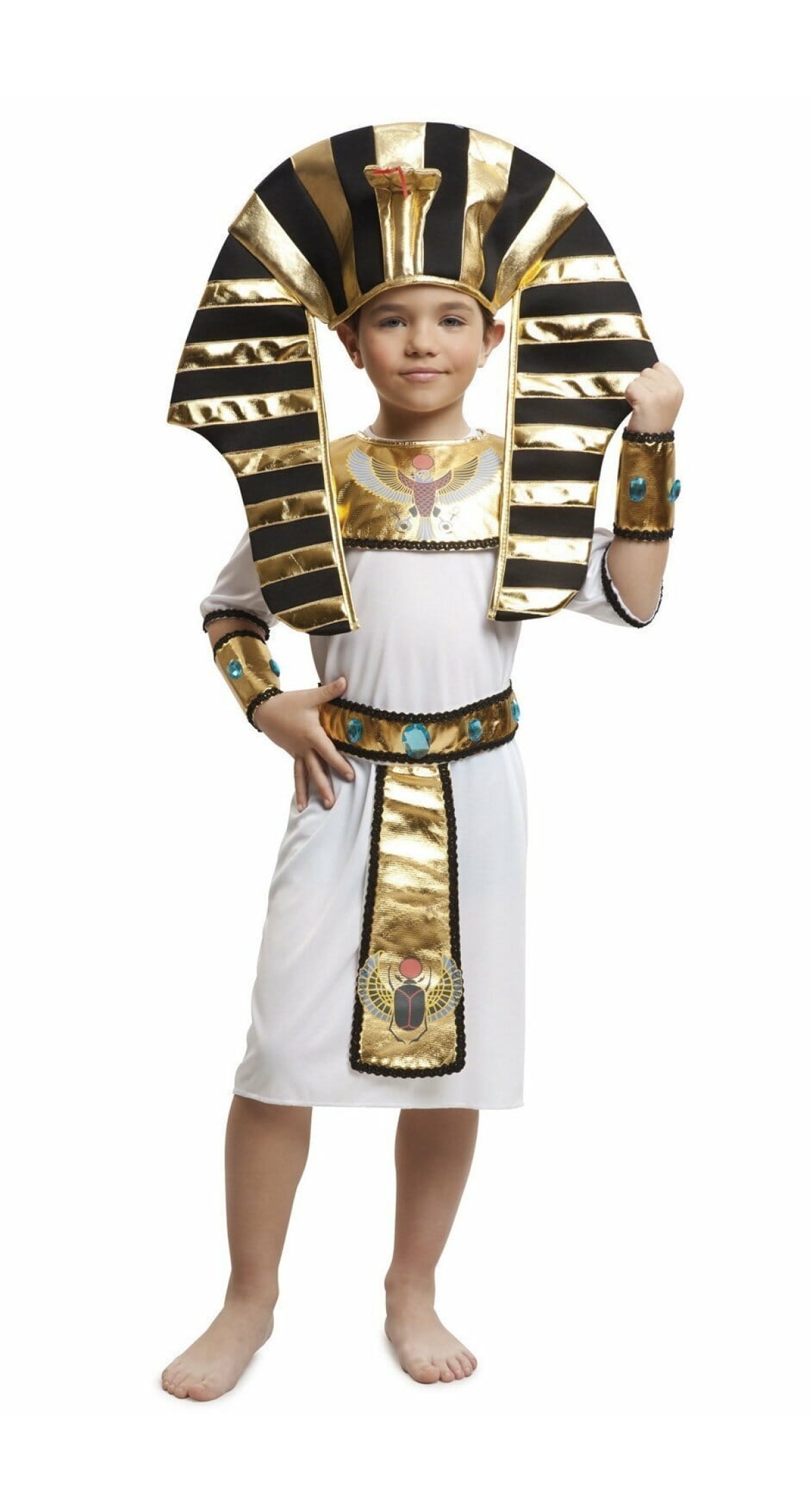 Egyptian Boy Gold Costume - Age 5 to 6 Years