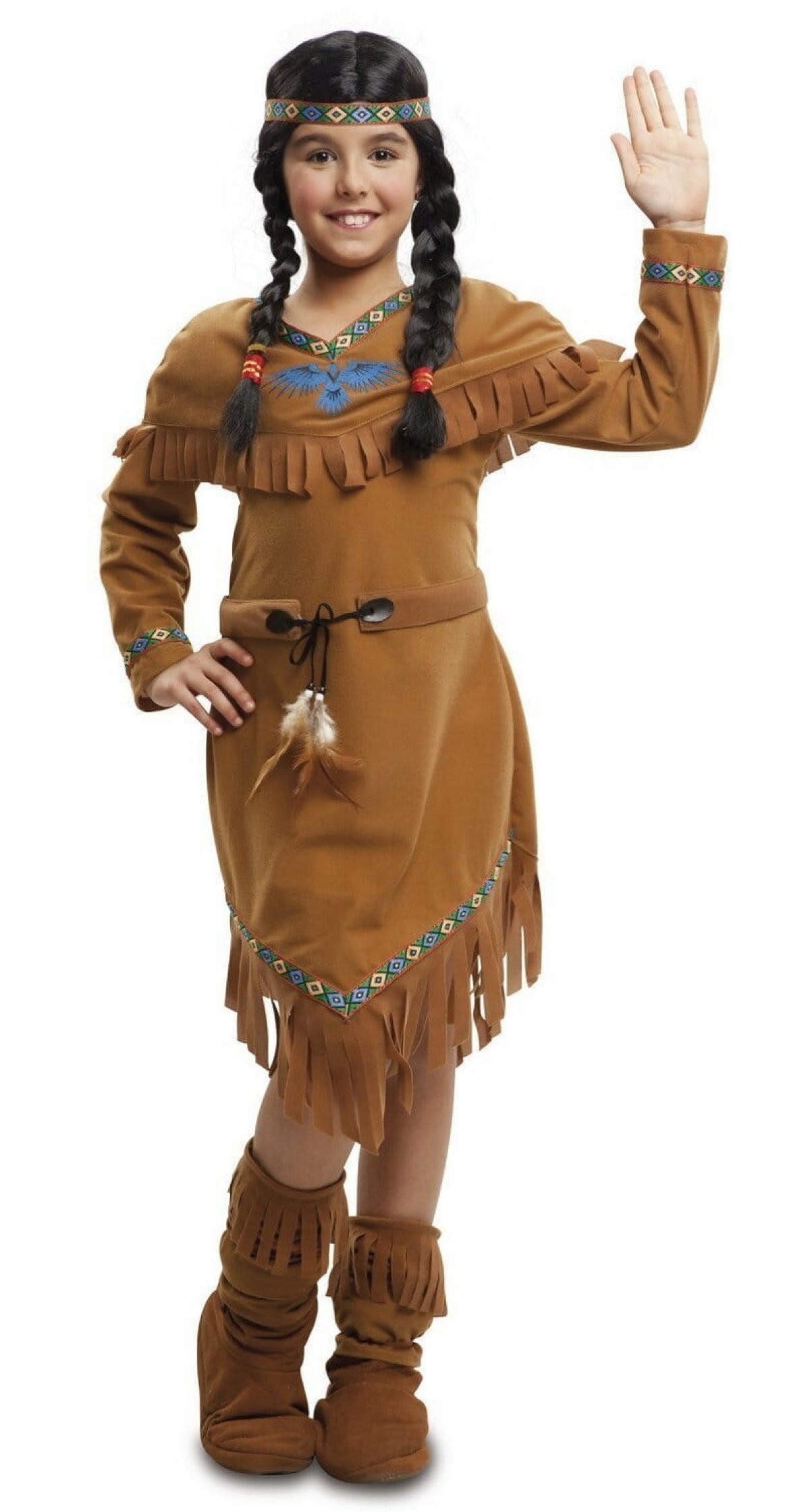 Indian Girl Costume - Age 7 to 9 Years