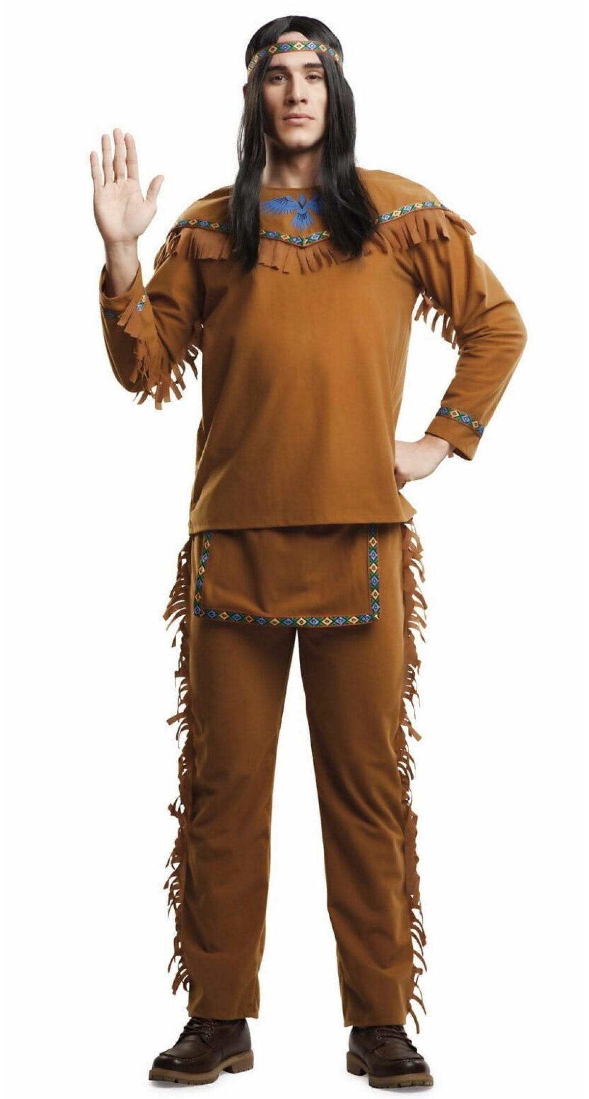 Indian Man Indio Costume - Adult Size M/L