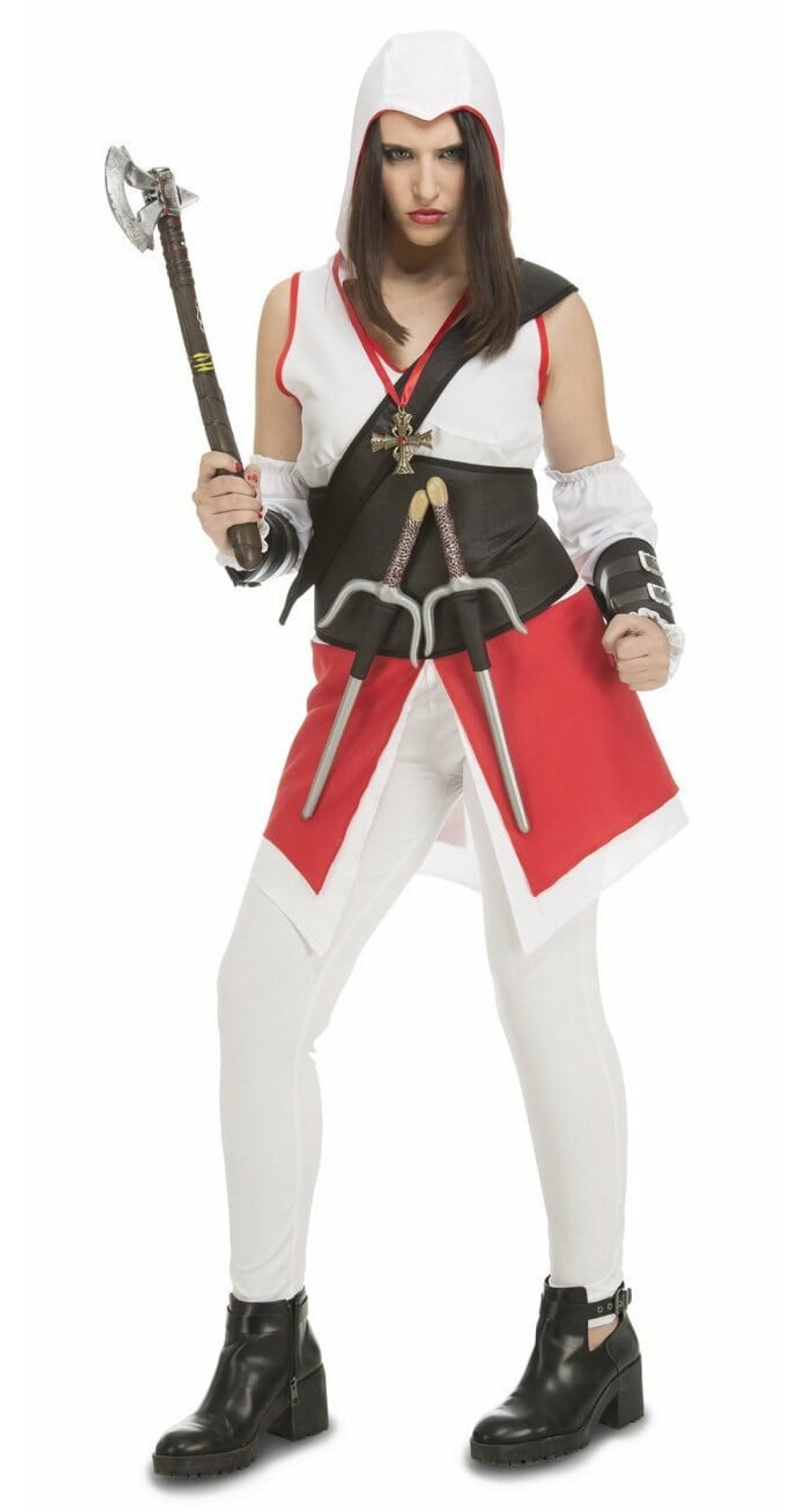 Justiciera Blanca - Adult Size Small