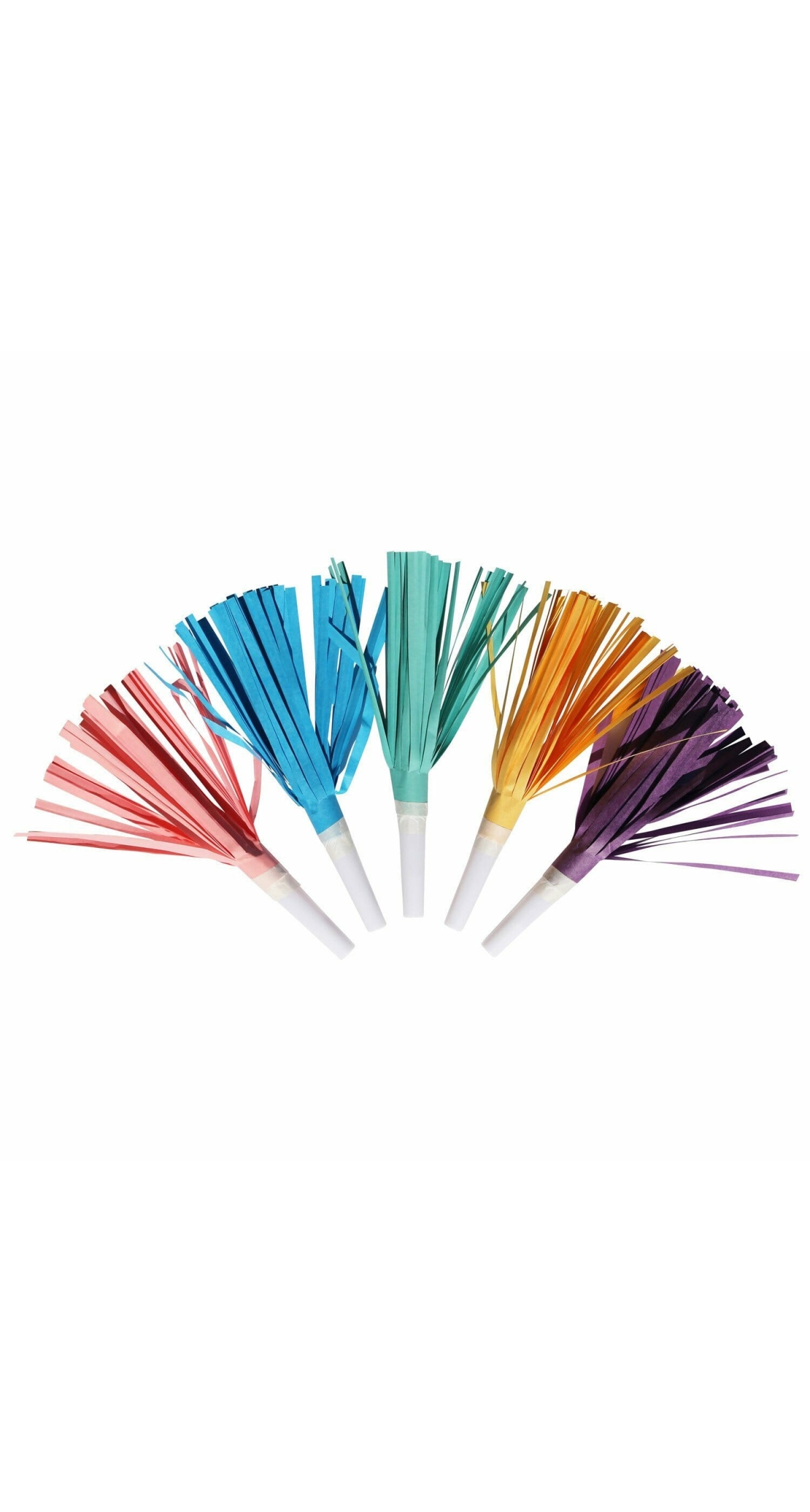Rainbow & Cloud Blowouts with Fringes 16.5 cm - 8pk
