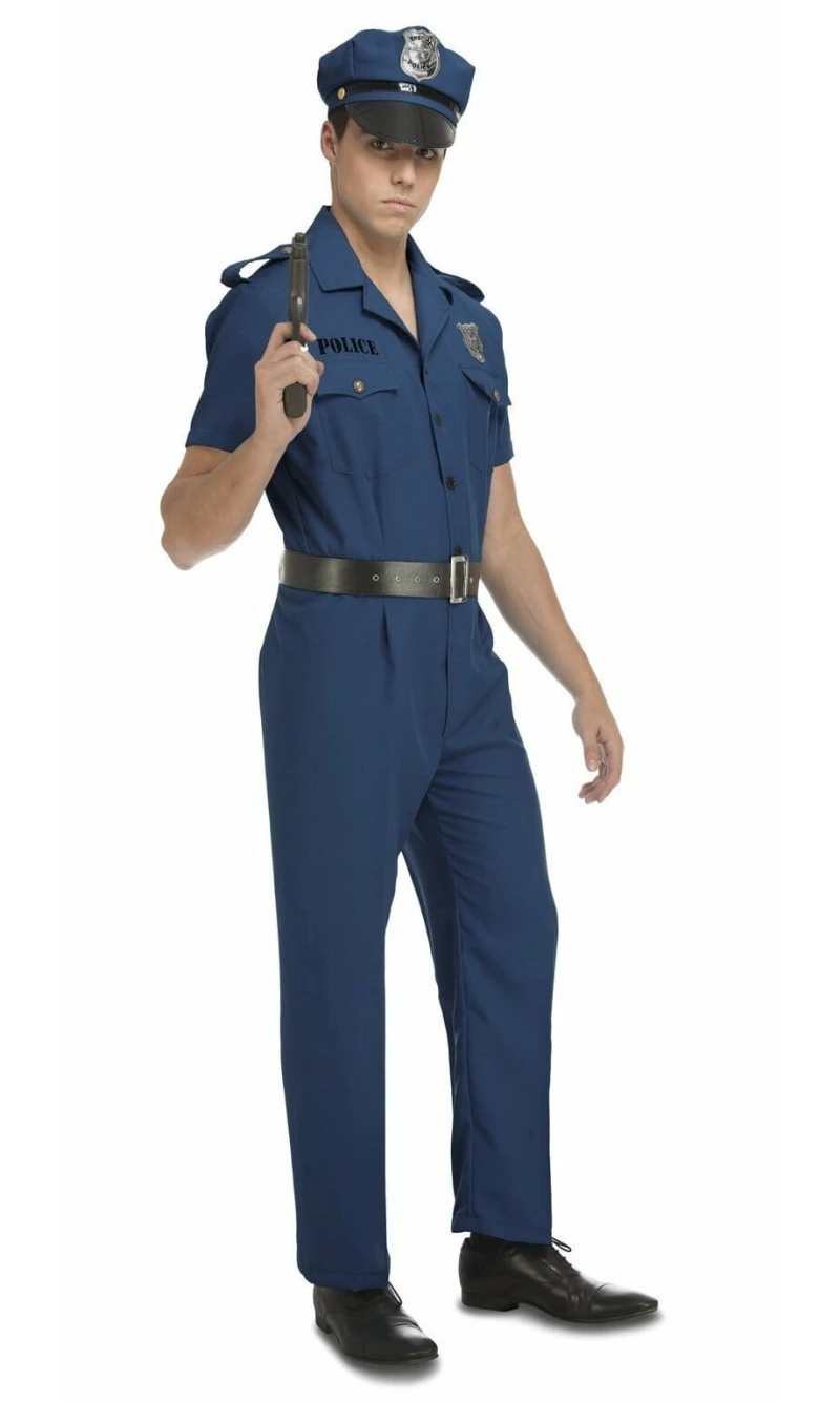 Police Man Policía - Adult Size XL