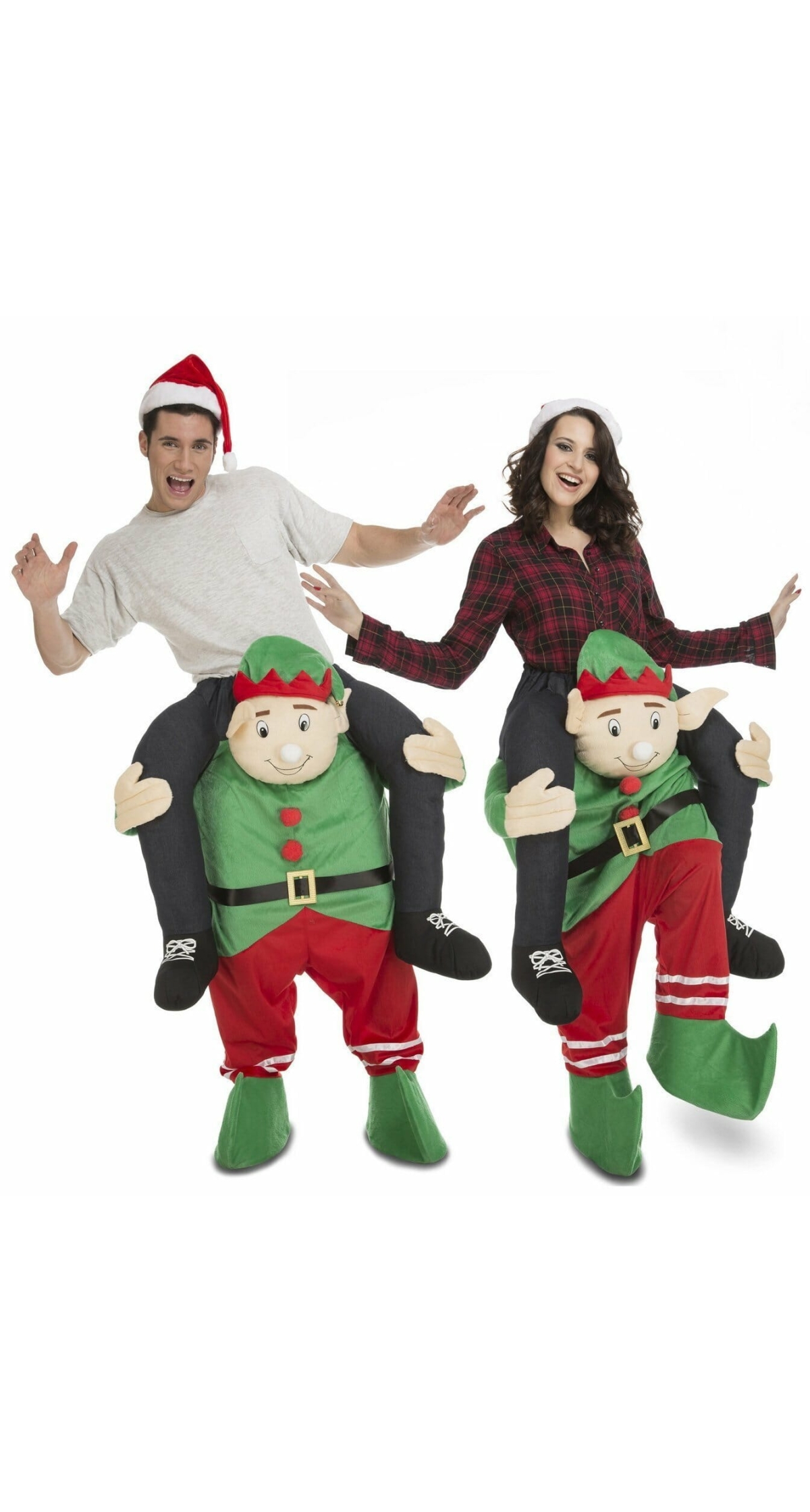 Piggybach Ride-On Elfo - Adult Size M/L Unisex