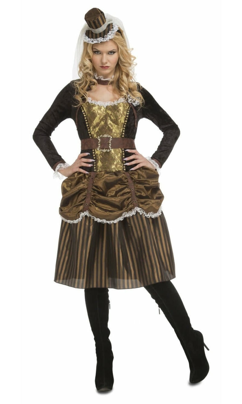 Steampunk Lady - Adult Size Medium / Large