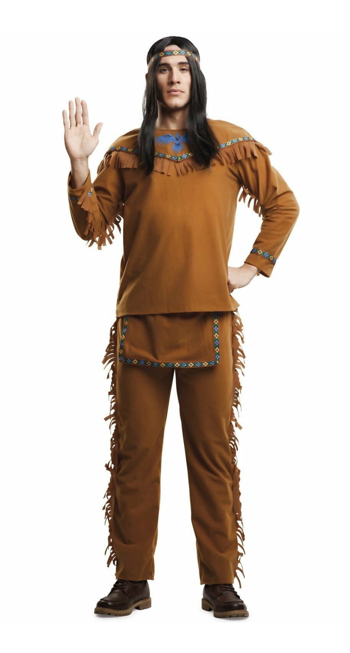 Indian Man Indio Costume - Adult Size Extra Large