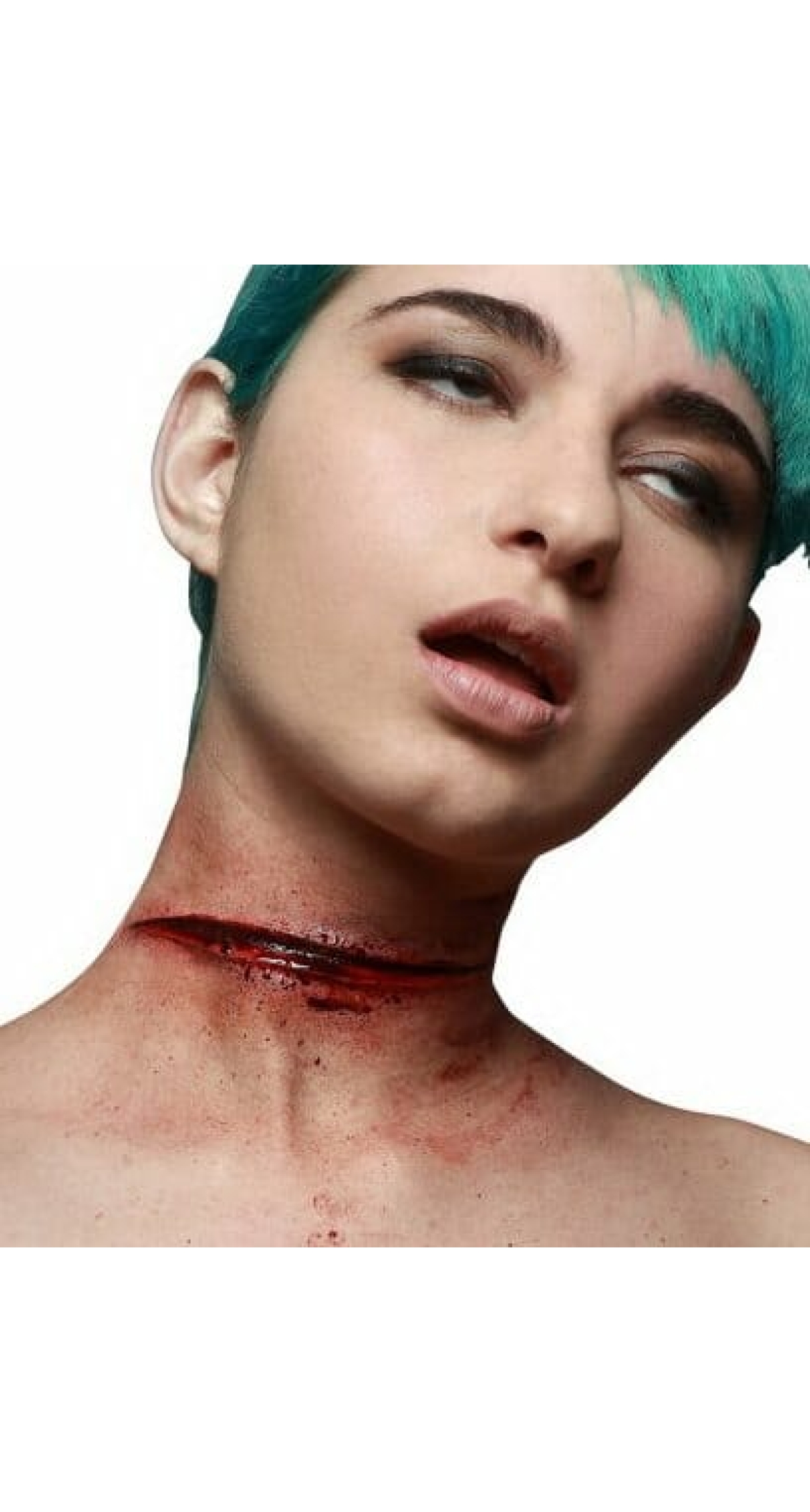 Latex Neck Scar