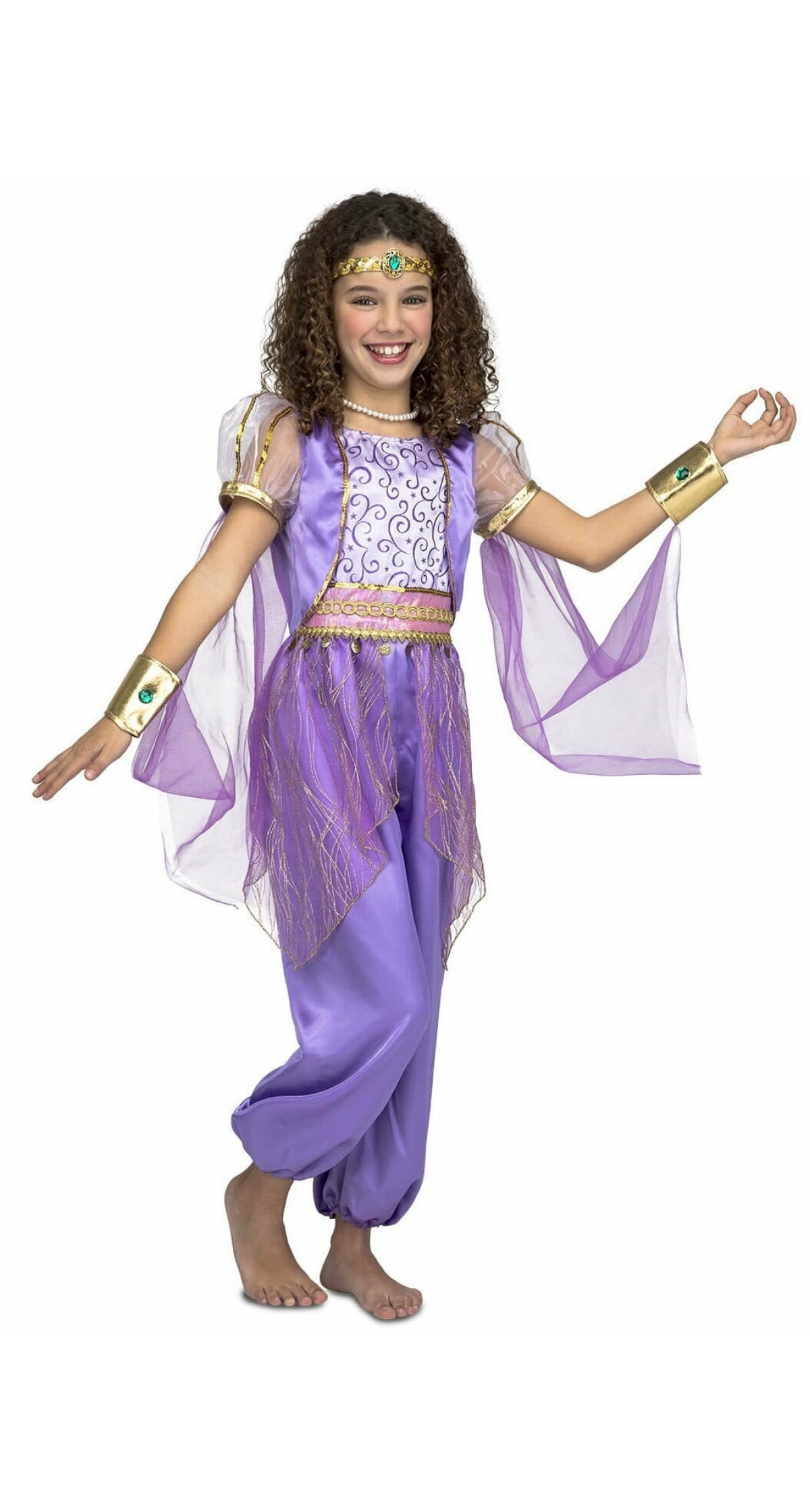 Arabian Princess Violet (Shimmer & Shine) - Age 5 to 6 Years