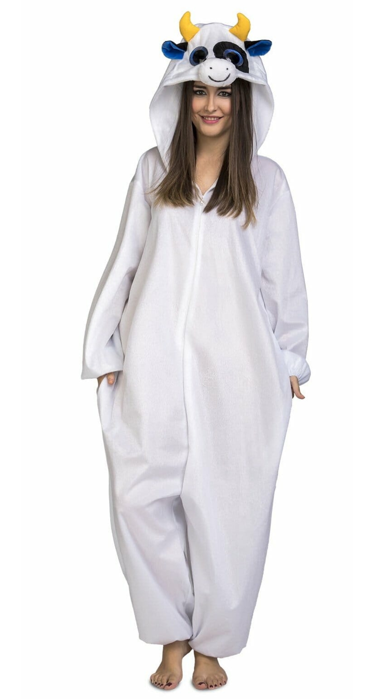 Cool Big Eyes Cow (Onesie) - Adult Size Medium / Large