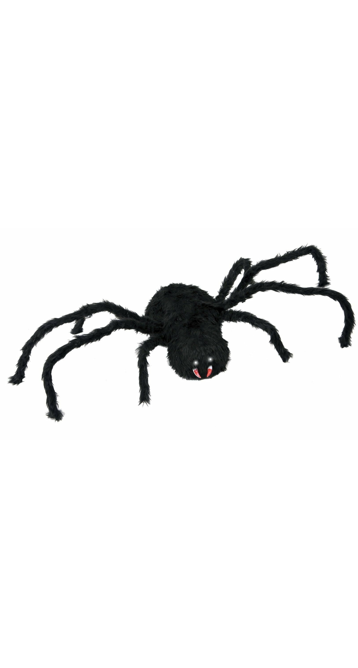 Scary Spider with Movement Light & Sound - 125x30x8cm