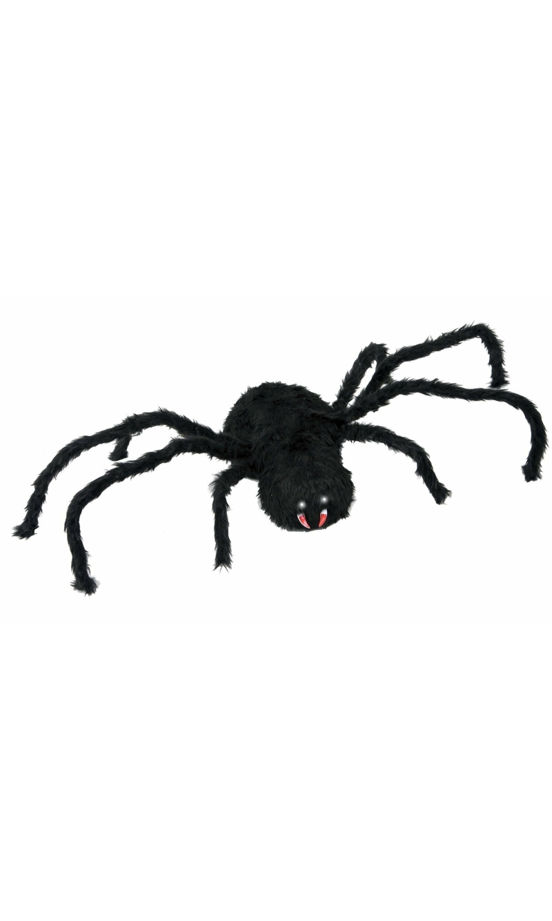Scary Spider with Movement Light & Sound - 125x30x8cm