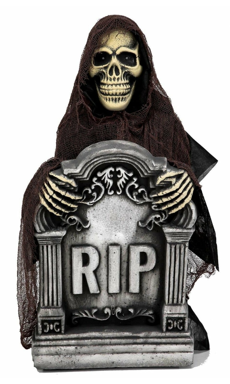 Tombstone with Light Sound & Movement