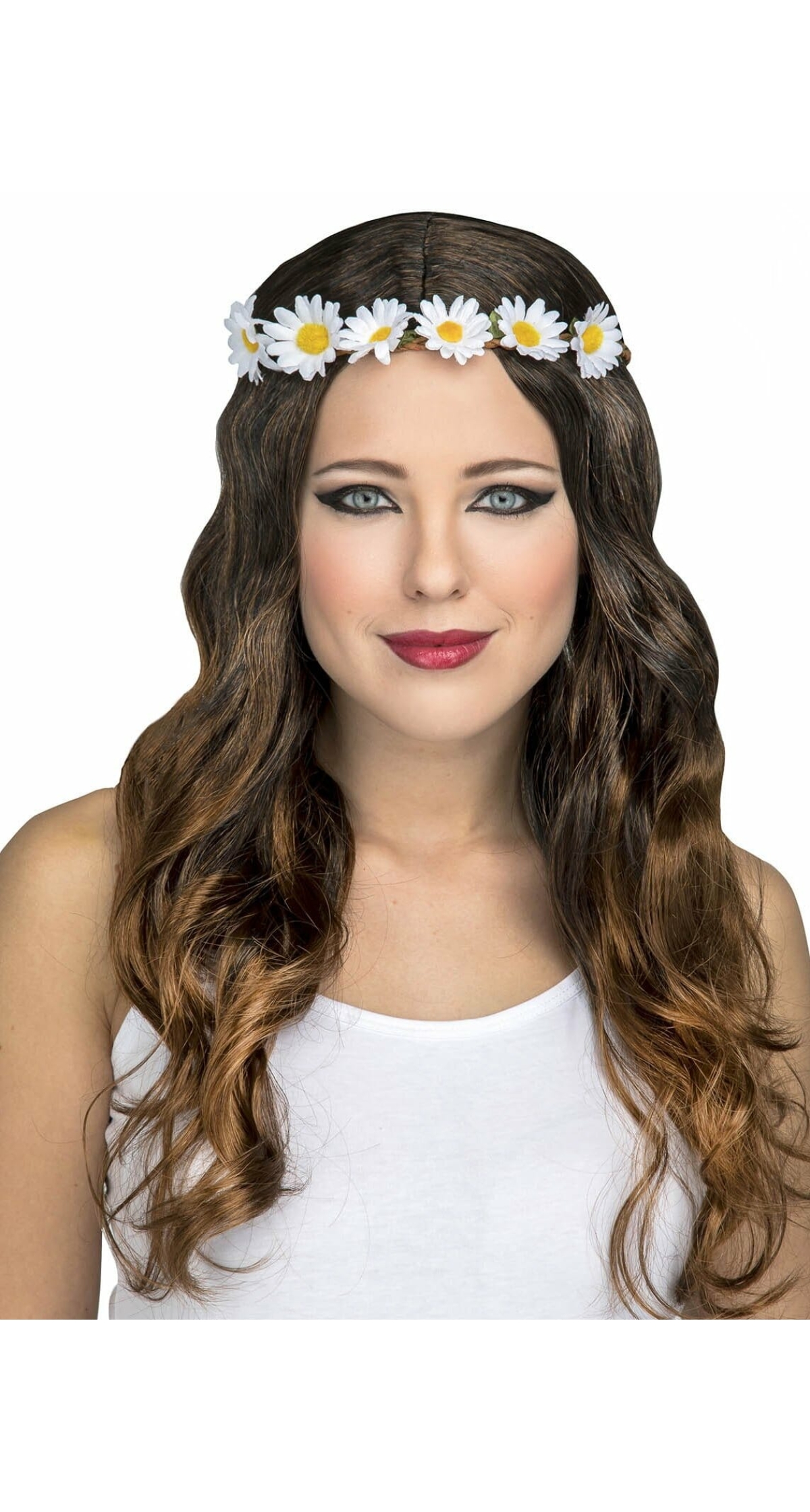 Long Woman Hippie Wig - Adult One Size