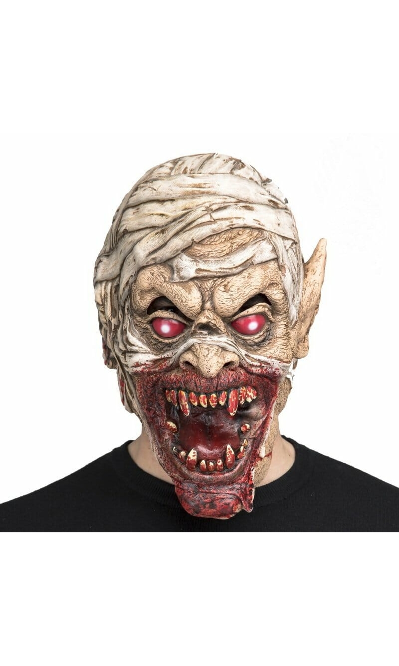 Mummy Full Latex Mask - Adult One Size