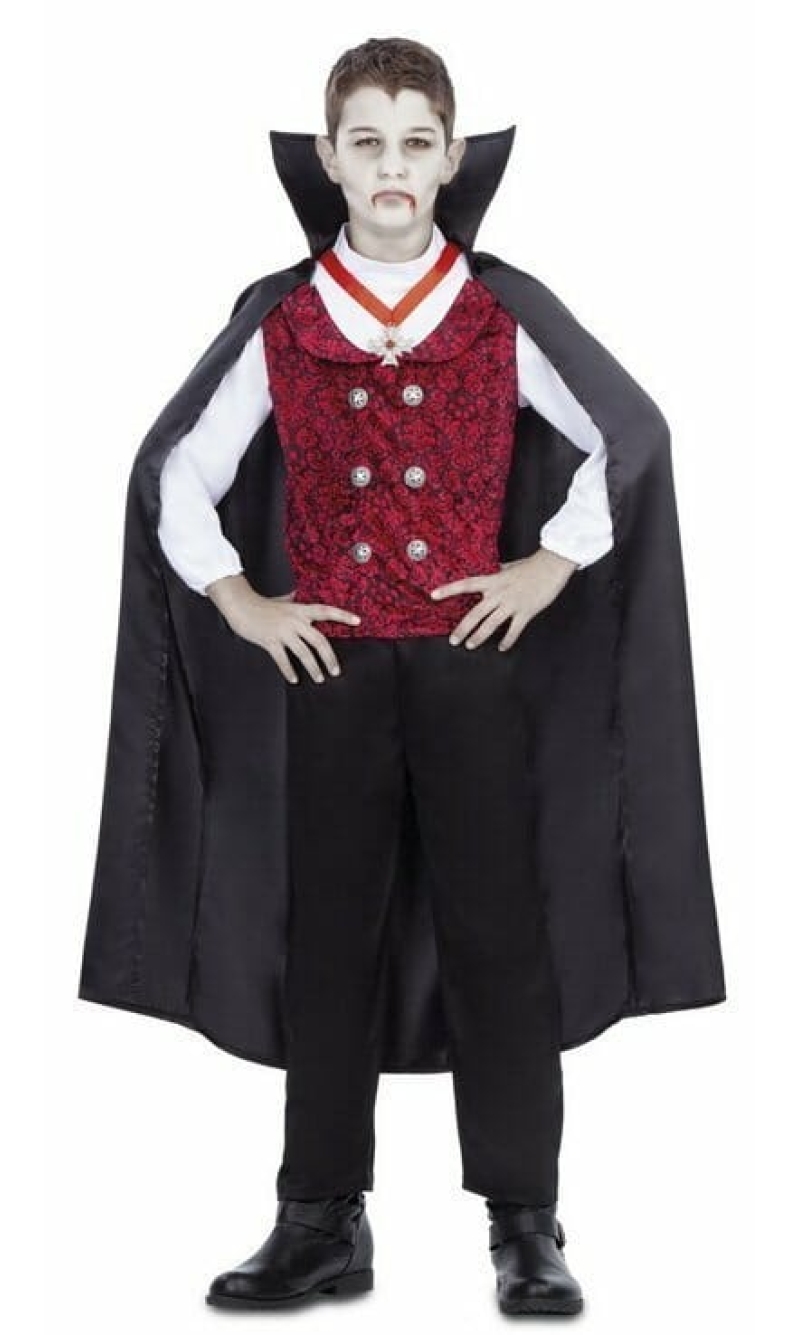 Spooky Vampire Boy - Age 7 to 9 Years
