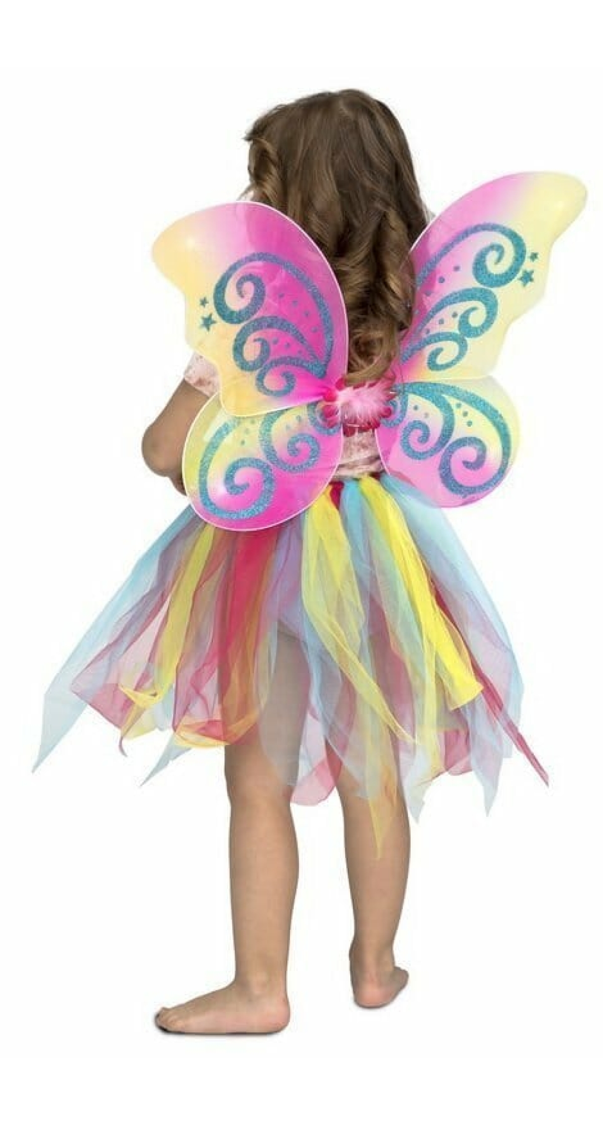 Rainbow Tutu With Wings - Age 3 to 6 Years