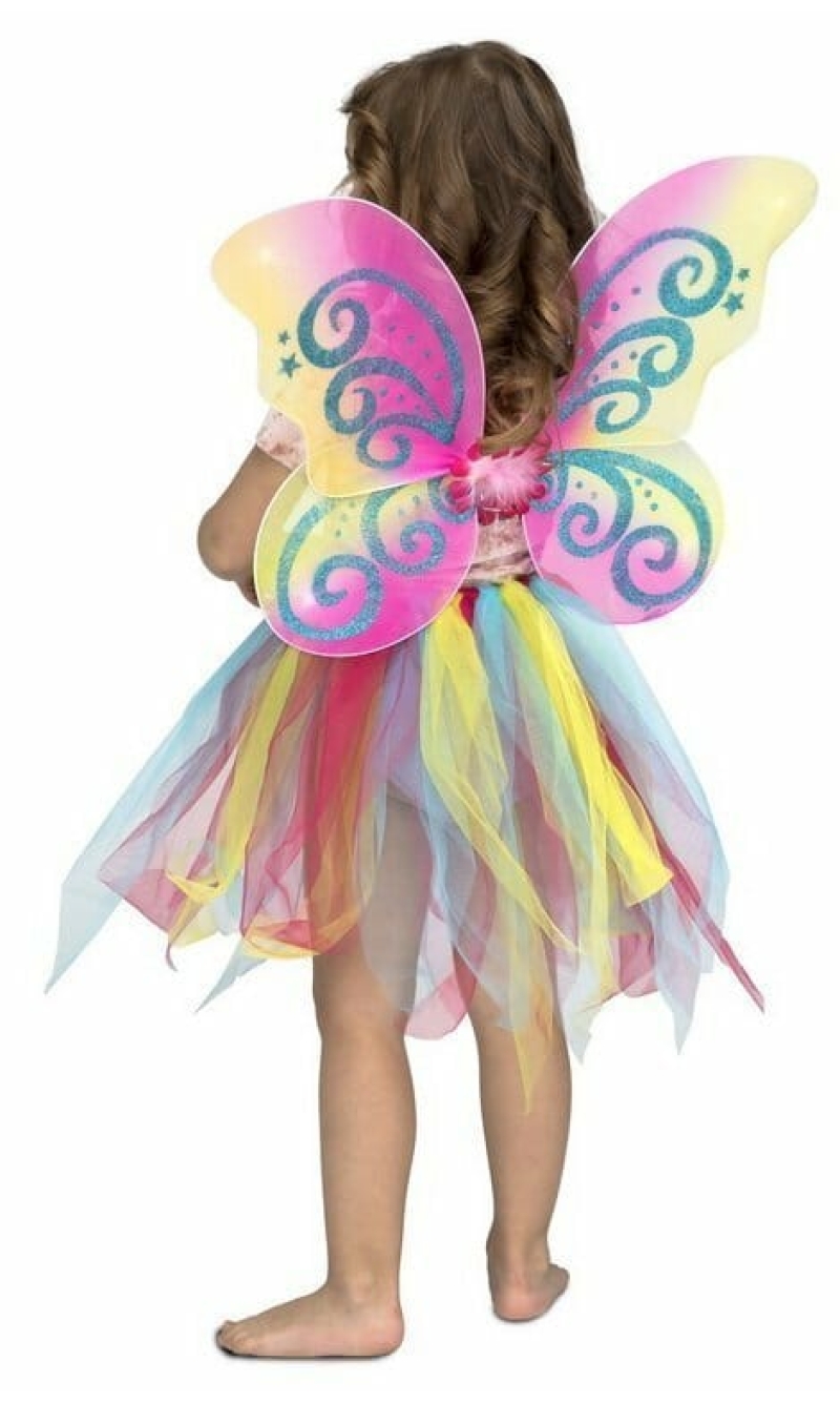 Rainbow Tutu With Wings - Age 3 to 6 Years