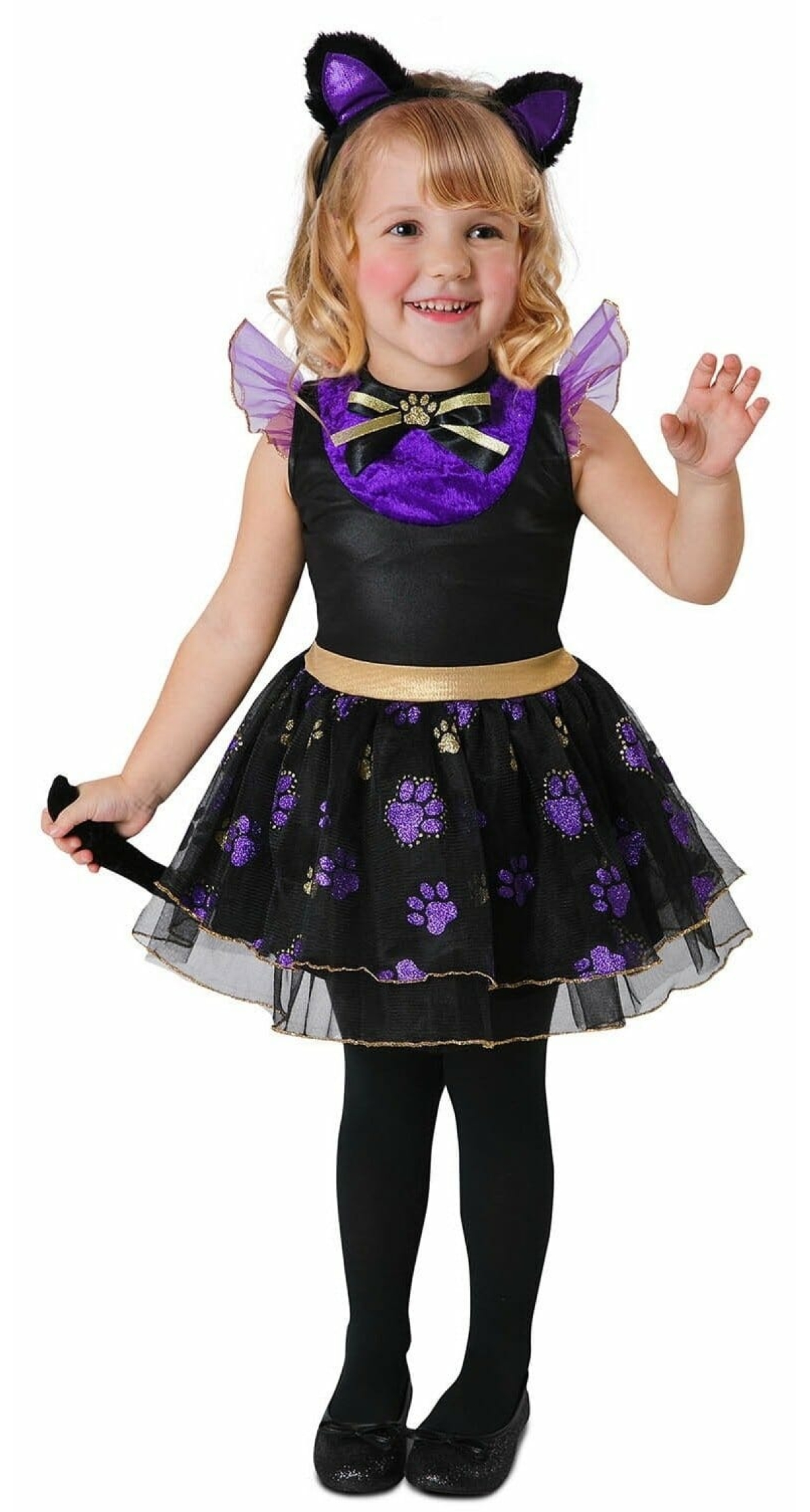 Violet Kitty Cat - Age 3 to 4 Years