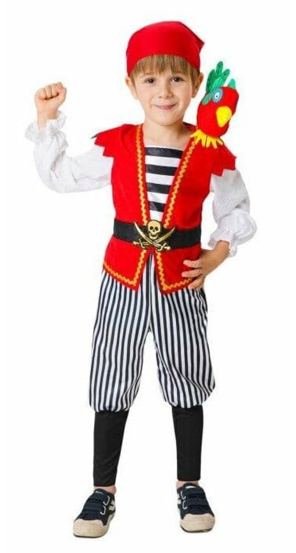 Caribbean Pirate Boy - Age 3 to 4 Years