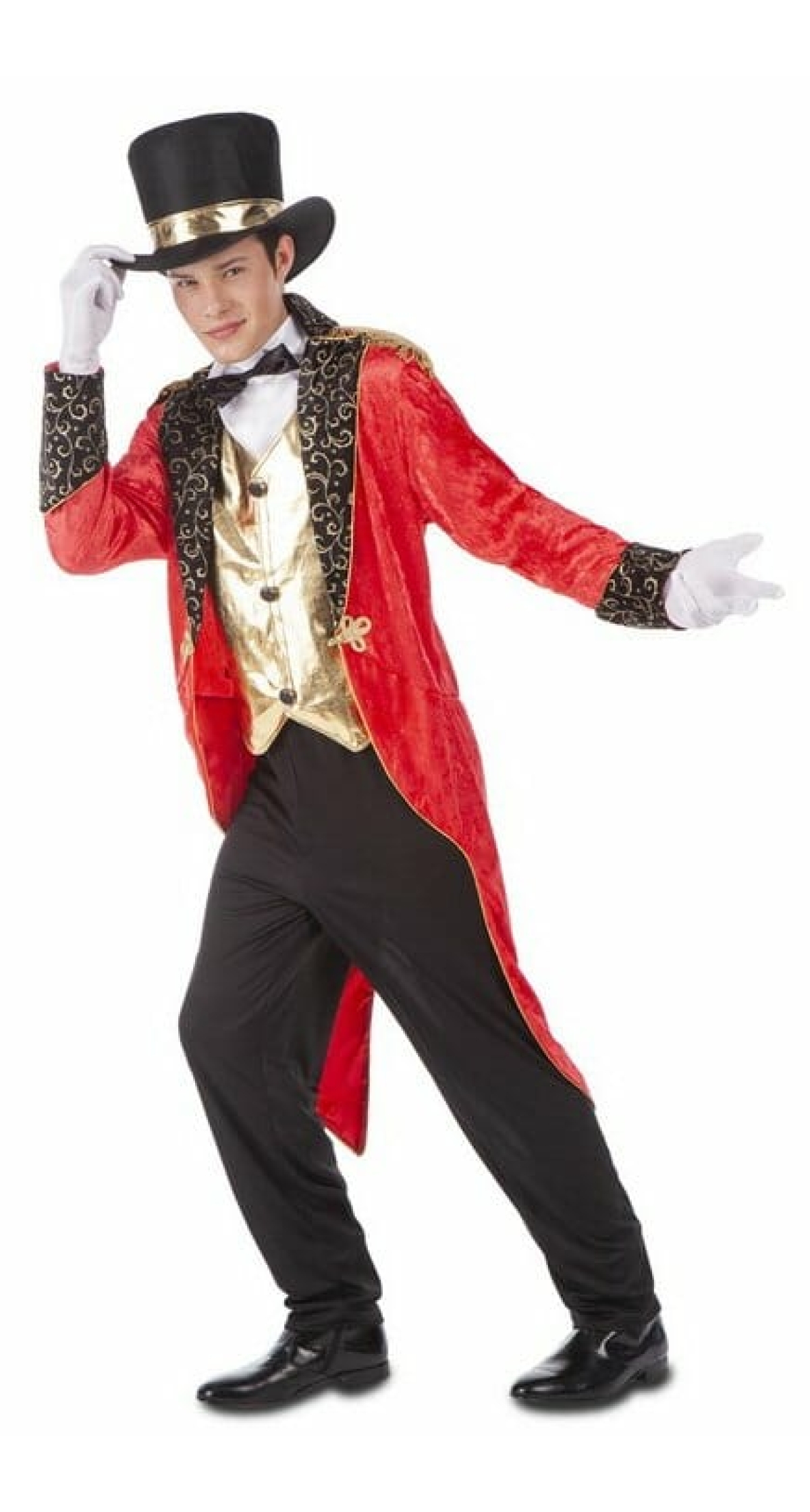 Luxurious Ringmaster Costume - Adult Size Small