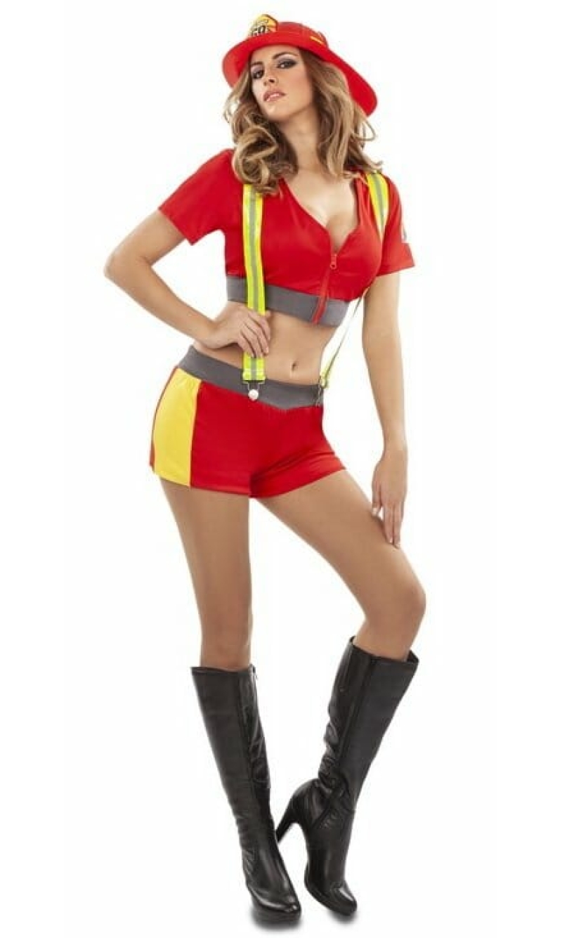 Sexy Firefighter - Adult Siize M/L