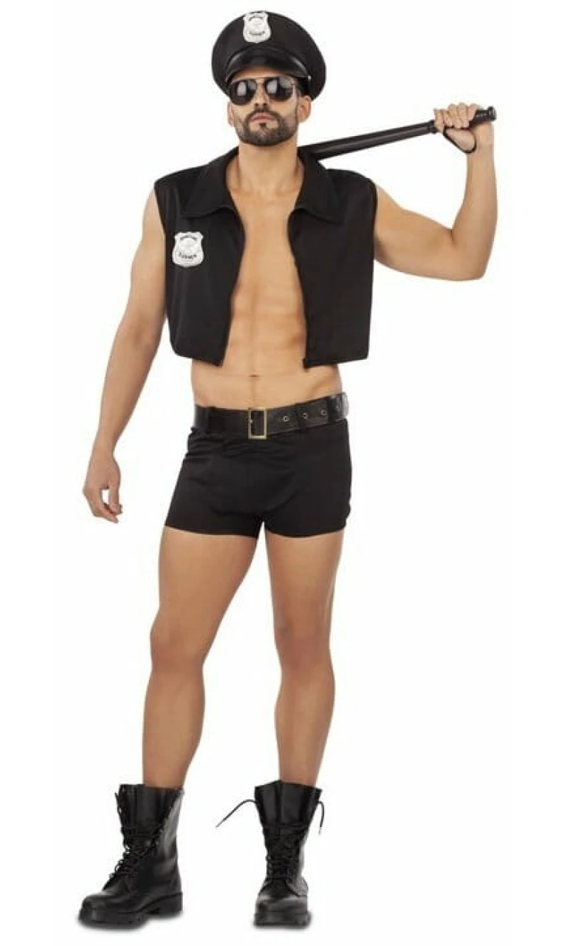 Sexy Male Policeman - Adult Size XL