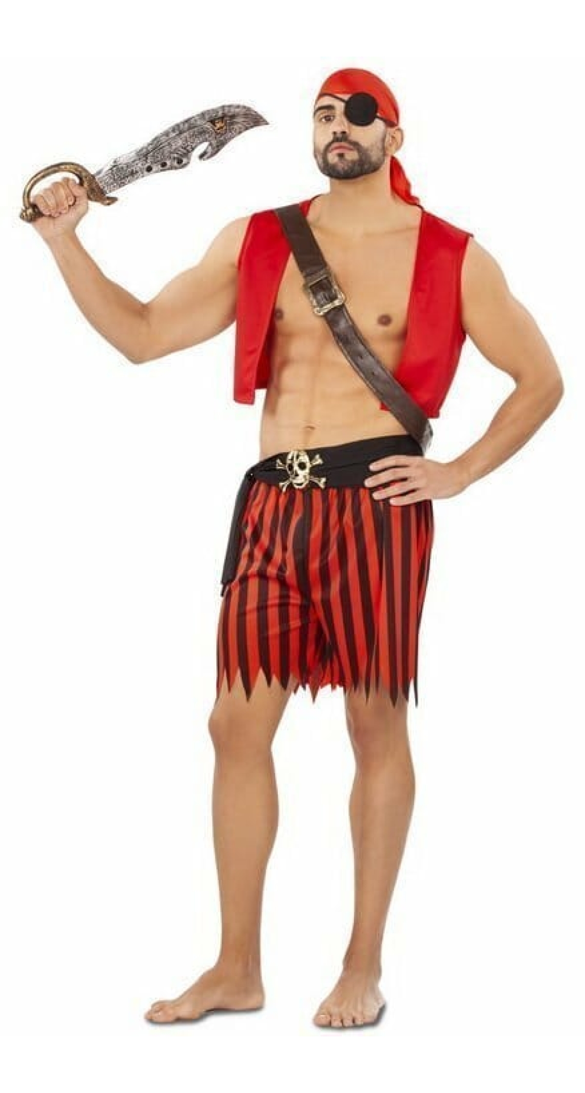Sexy Male Pirate - Adult Size M/L