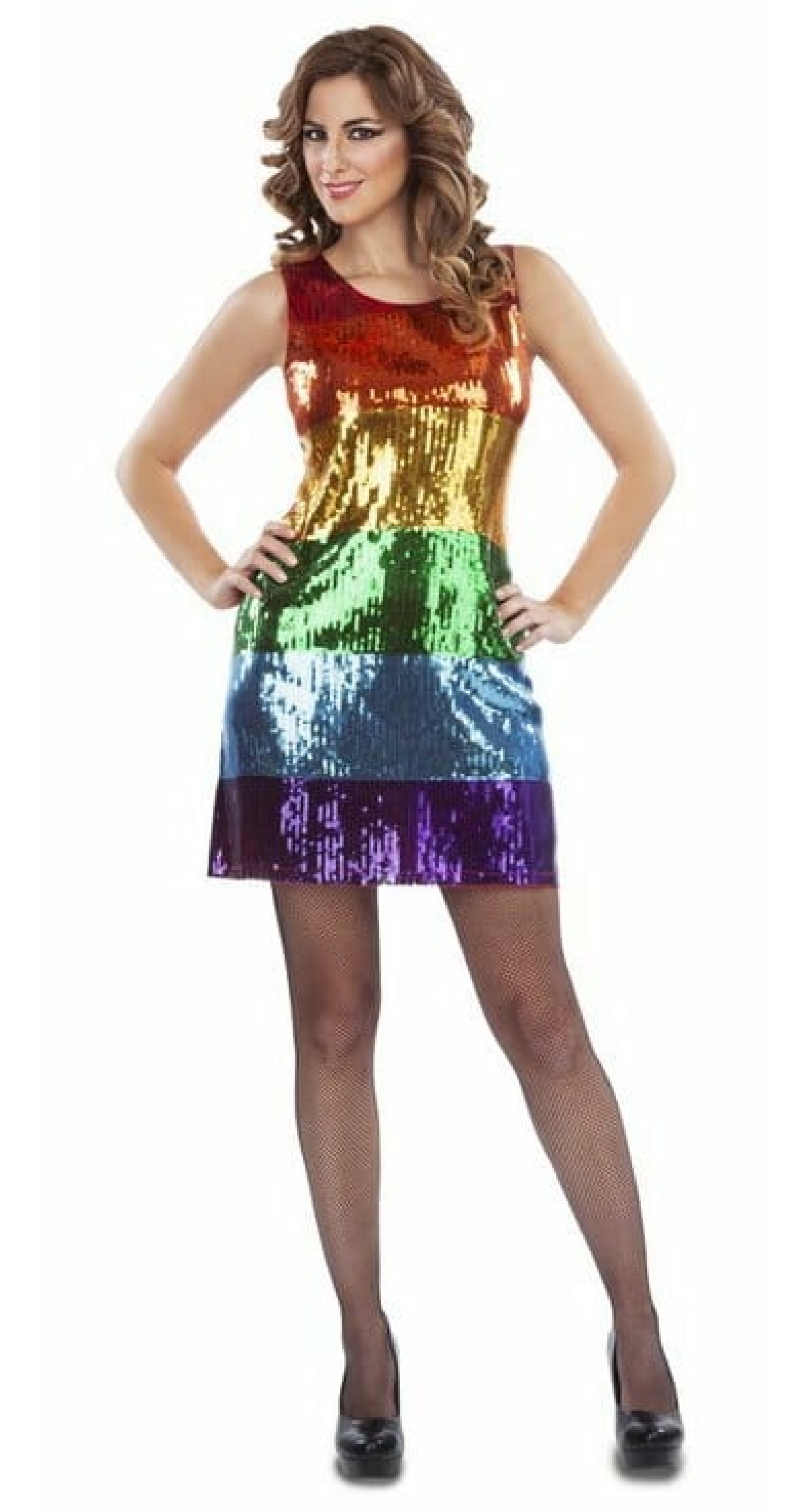 Rainbow Boogie Dress - Adult Size Small