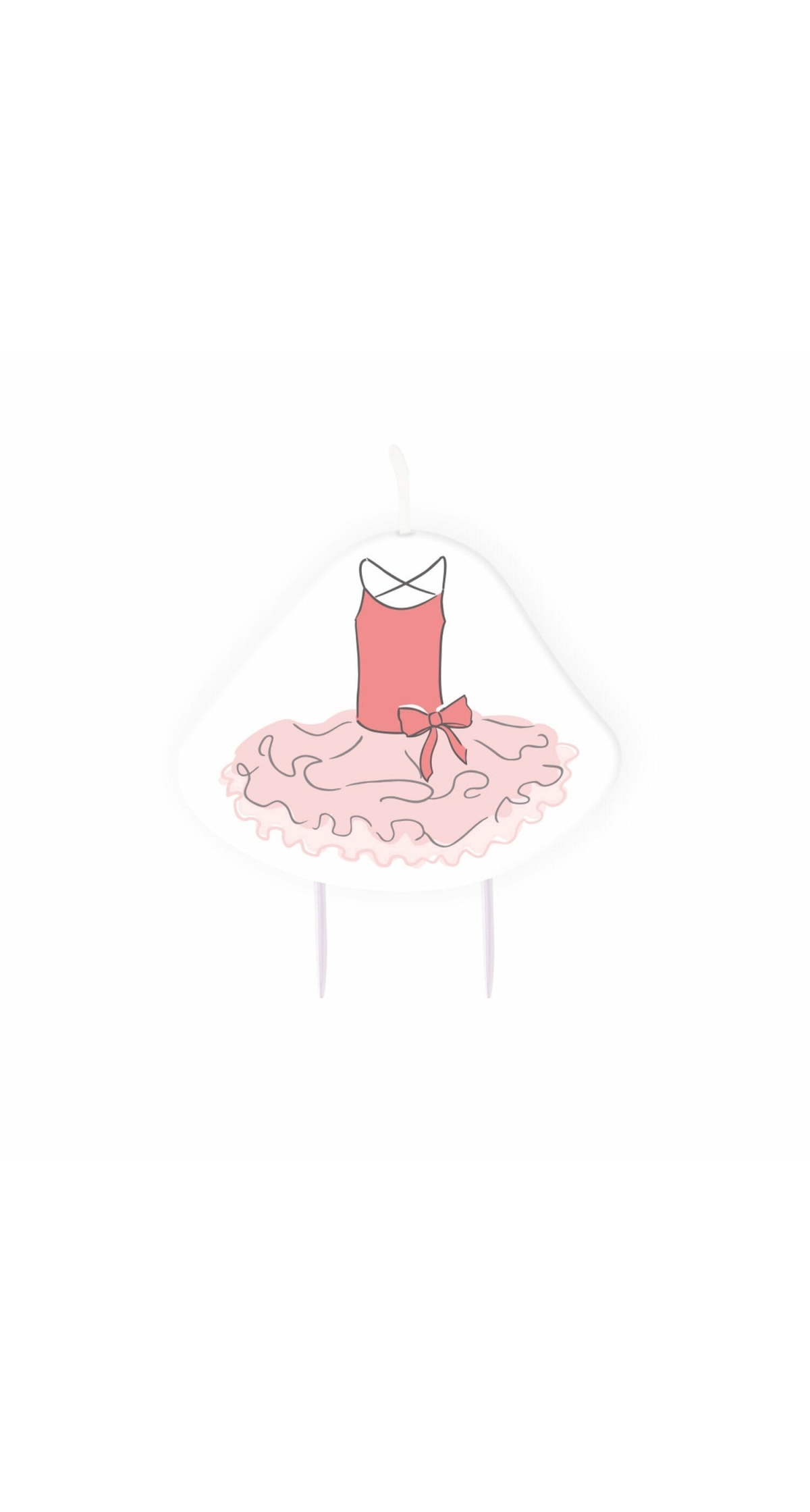 Little Dancer Character Candle - Height 9cm